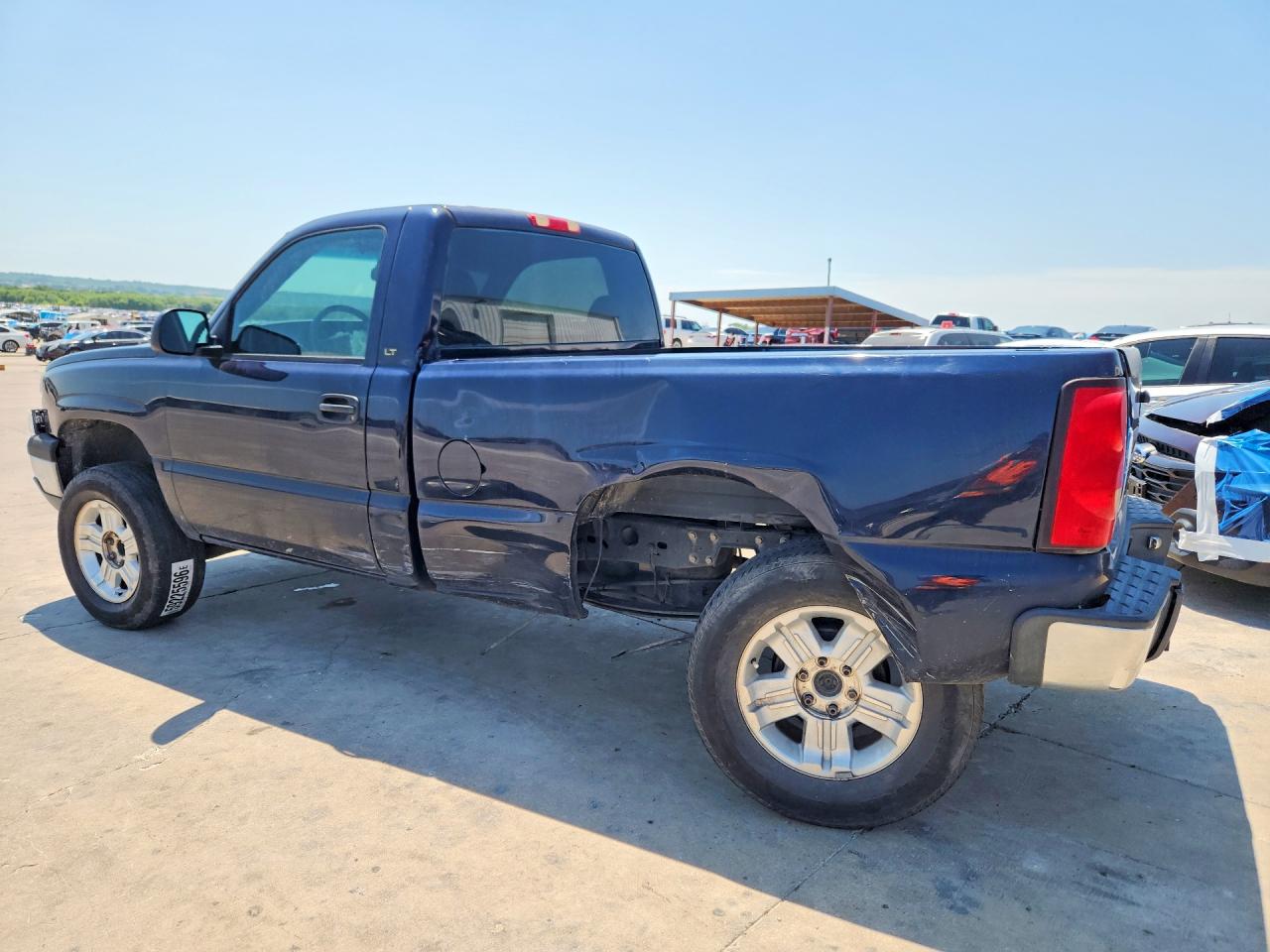 2005 Chevrolet Silverado C1500 Blue vin: 1GCEC14X65Z119779