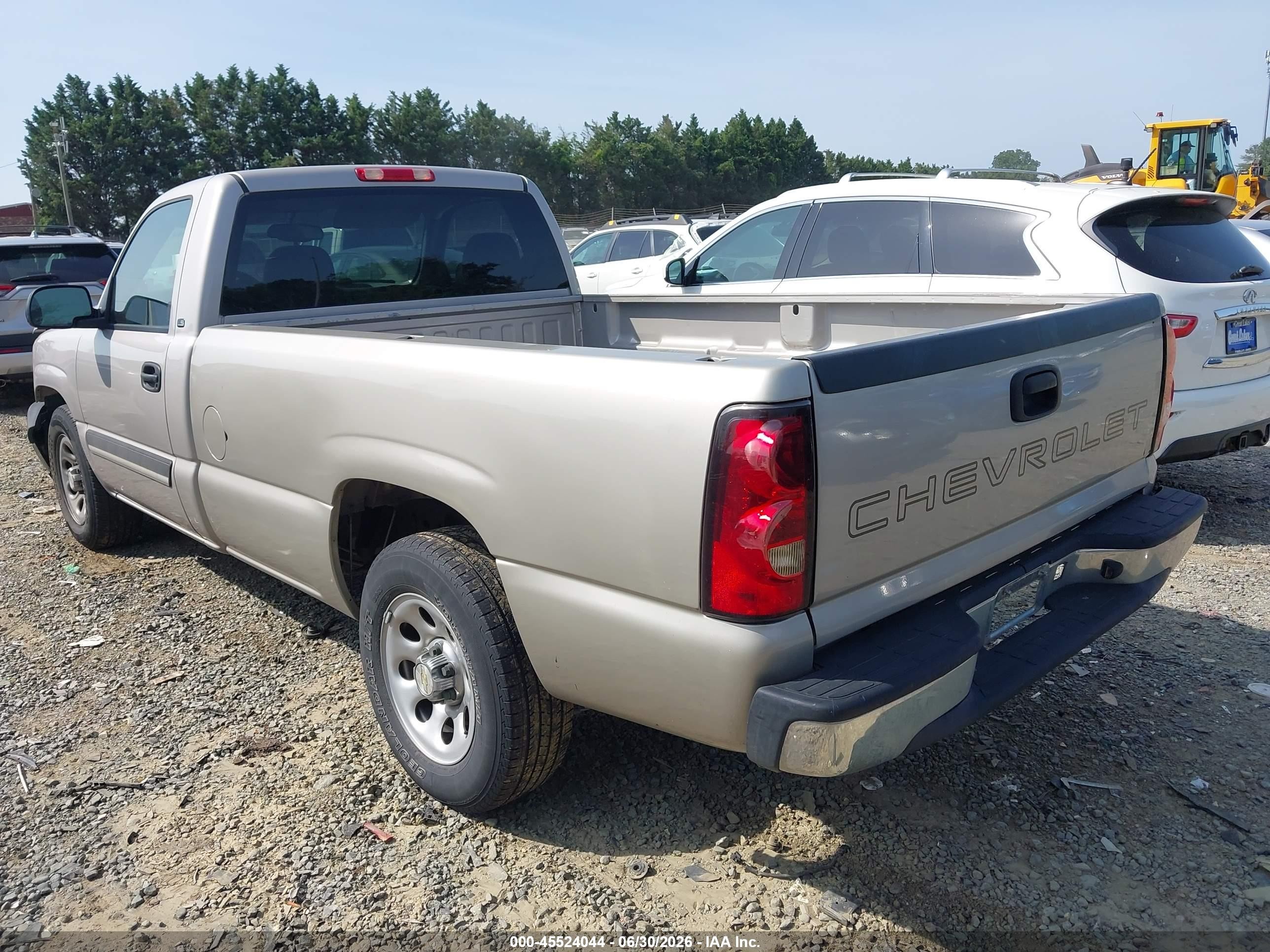 2006 Chevrolet Silverado 1500 Ls Бежевый vin: 1GCEC14X66Z136678