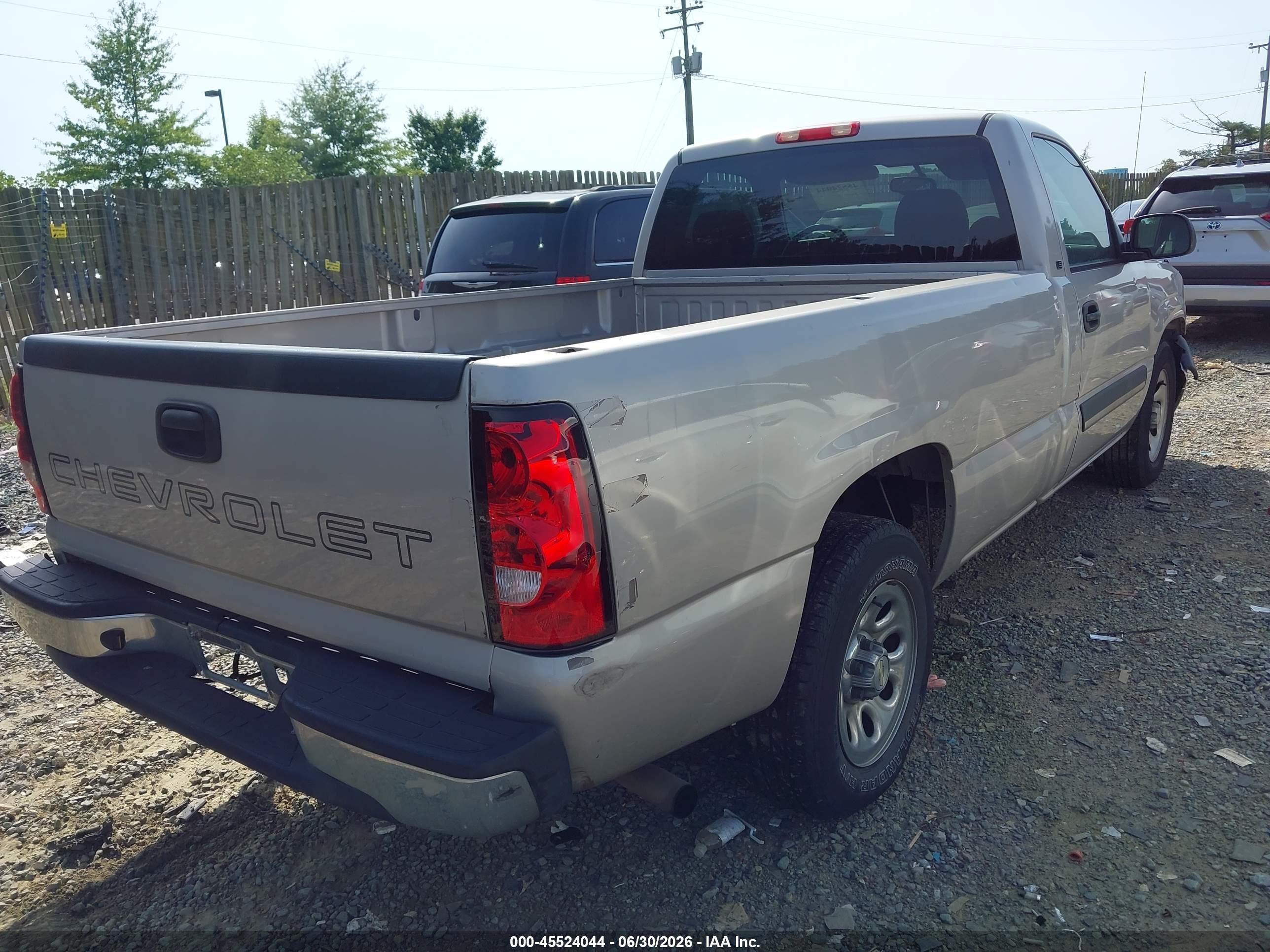 2006 Chevrolet Silverado 1500 Ls Бежевый vin: 1GCEC14X66Z136678