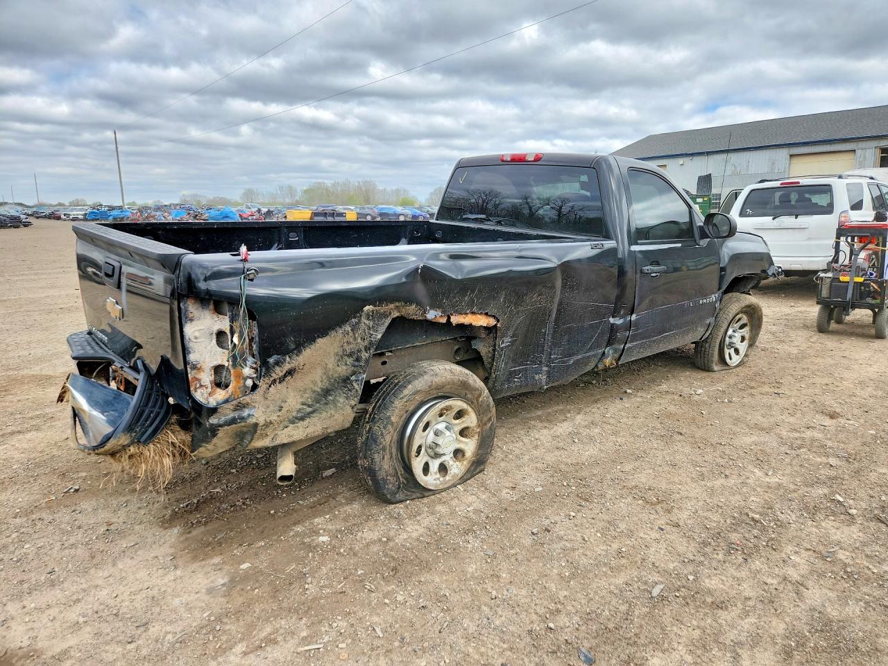 2007 Chevrolet Silverado C1500 Classic Черный vin: 1GCEC14X67Z620111
