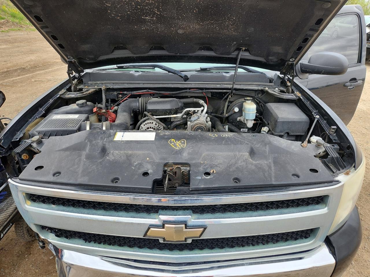 2007 Chevrolet Silverado C1500 Classic Черный vin: 1GCEC14X67Z620111