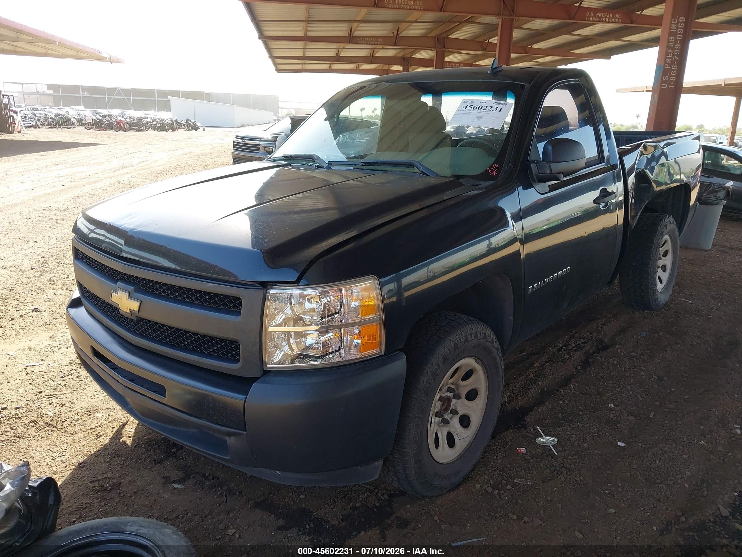 2009 Chevrolet Silverado 1500 Work Truck Black vin: 1GCEC14X69Z145577