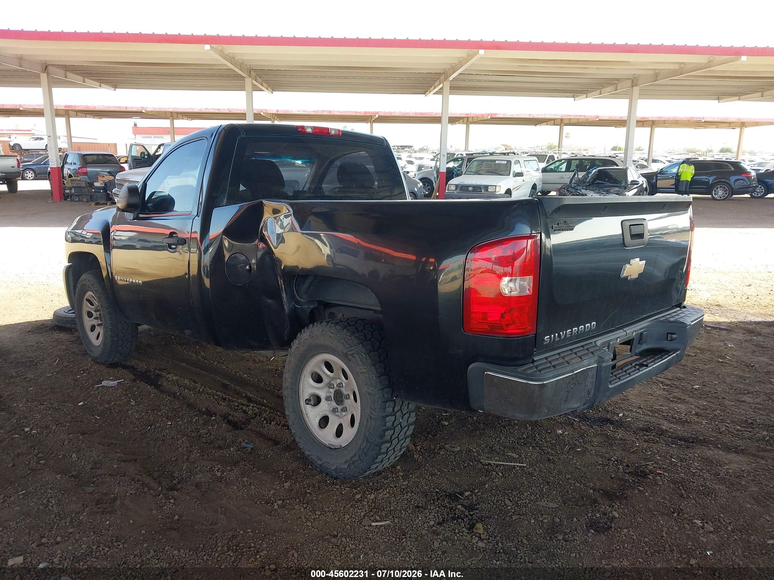 2009 Chevrolet Silverado 1500 Work Truck Black vin: 1GCEC14X69Z145577