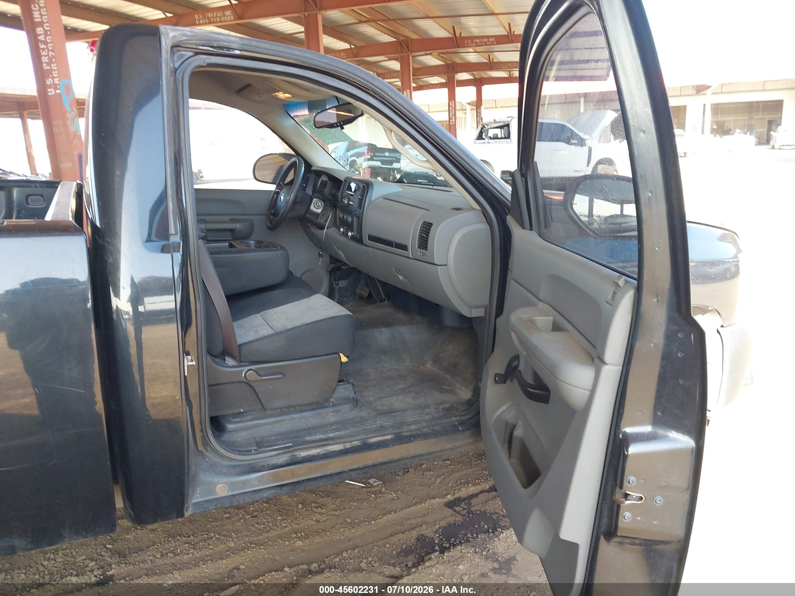 2009 Chevrolet Silverado 1500 Work Truck Black vin: 1GCEC14X69Z145577