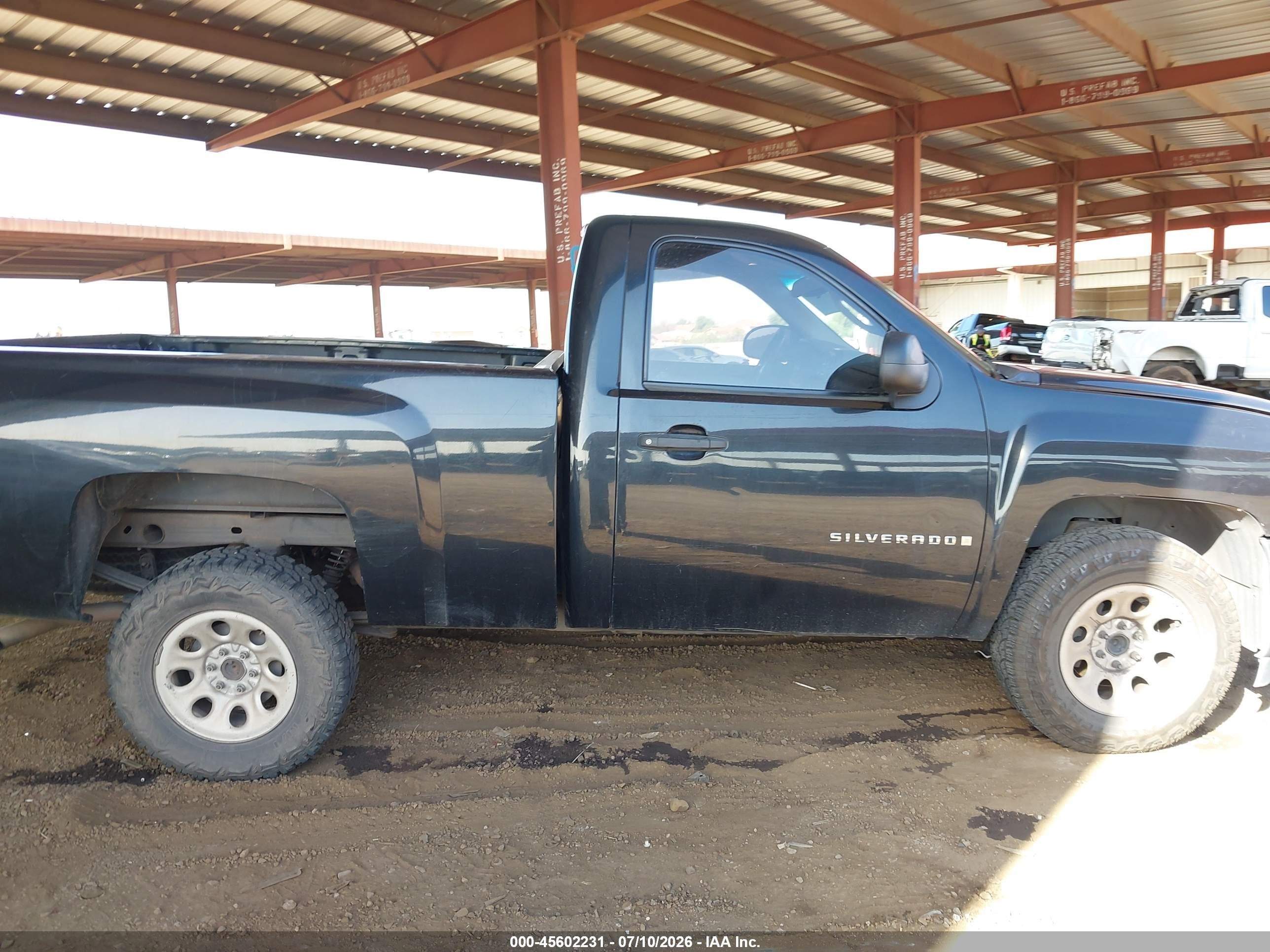 2009 Chevrolet Silverado 1500 Work Truck Black vin: 1GCEC14X69Z145577