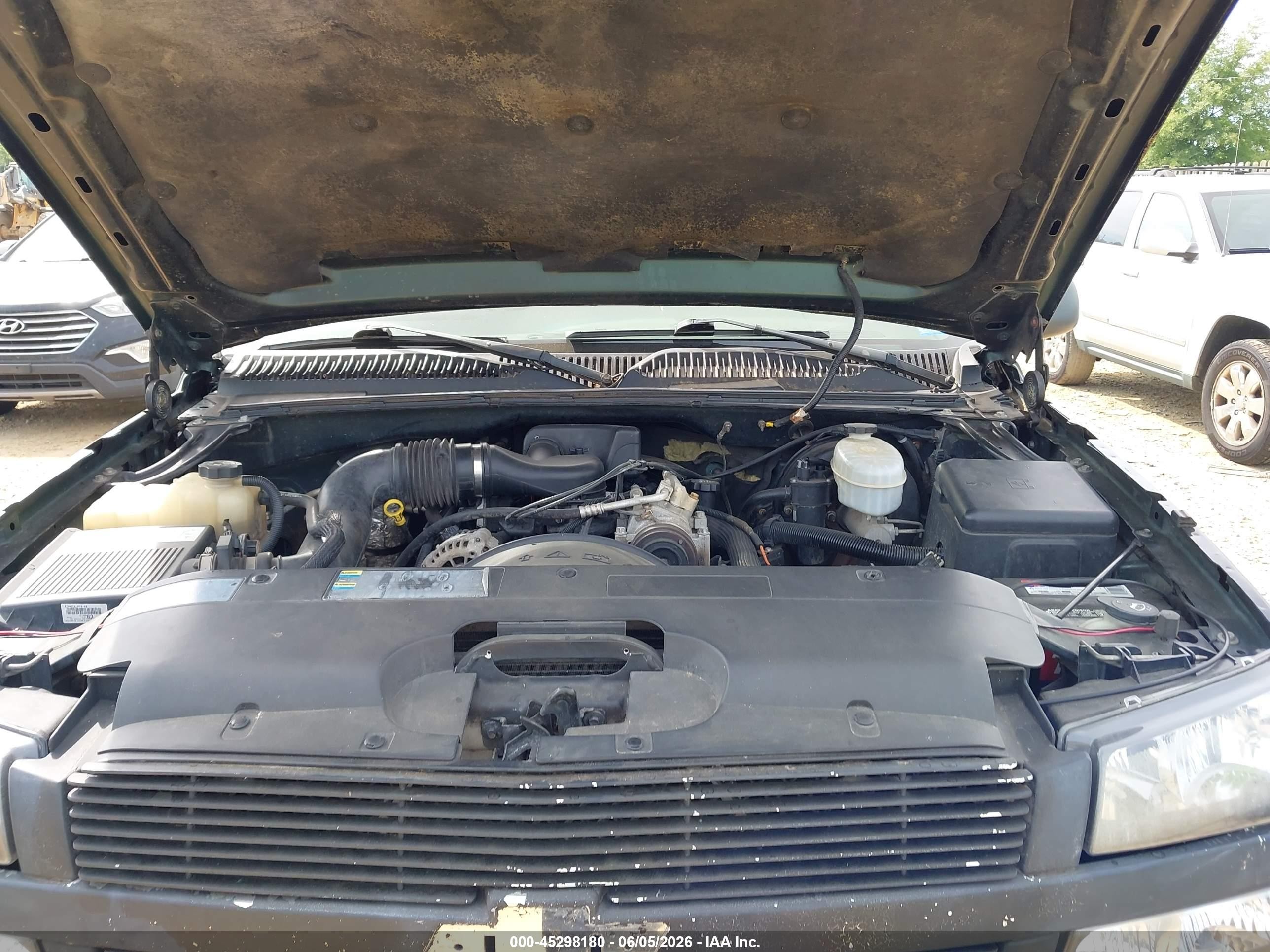 2003 Chevrolet Silverado 1500   Green vin: 1GCEC14X73Z356598