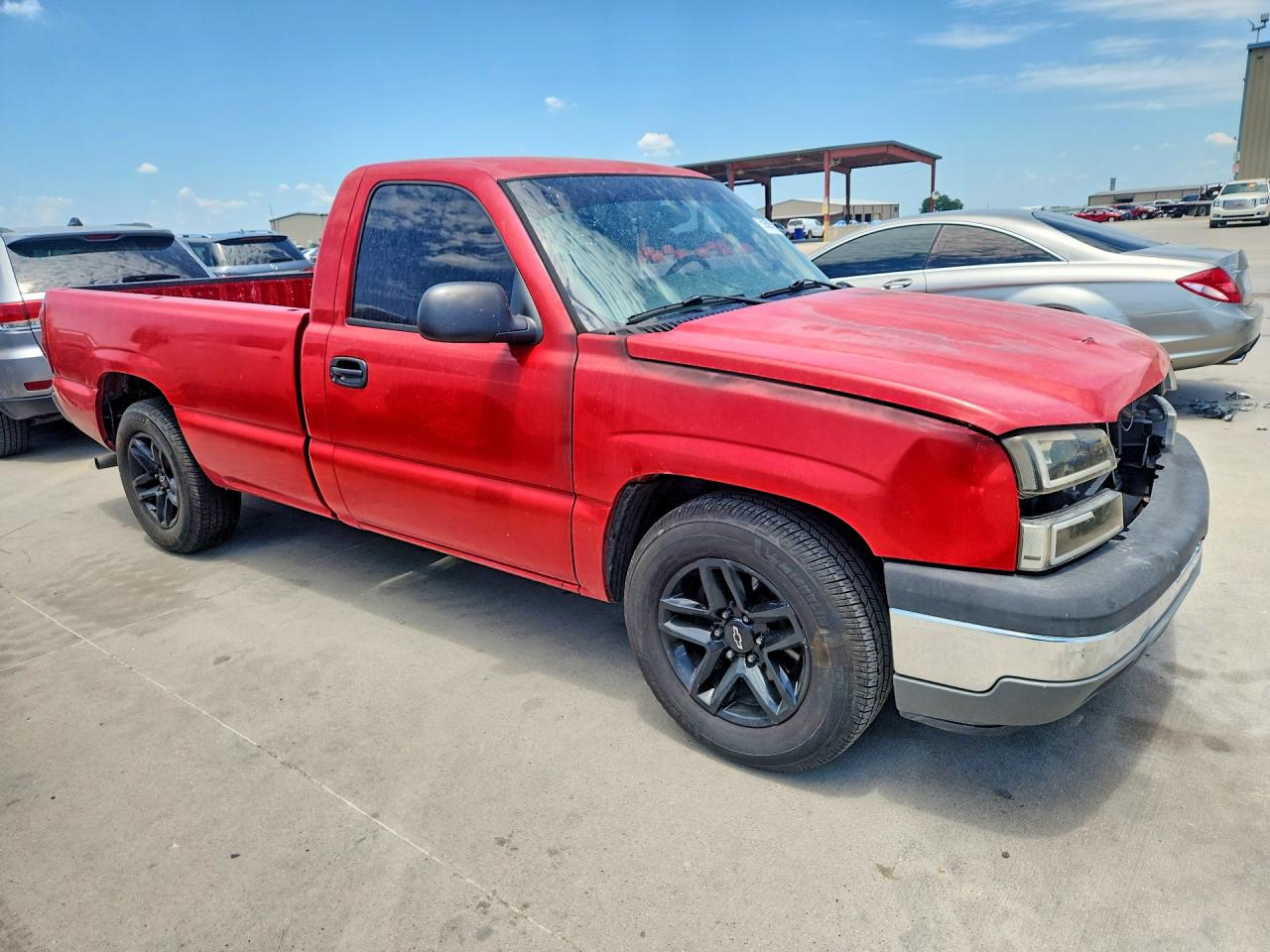 2005 Chevrolet Silverado C1500 Красный vin: 1GCEC14X75Z185998