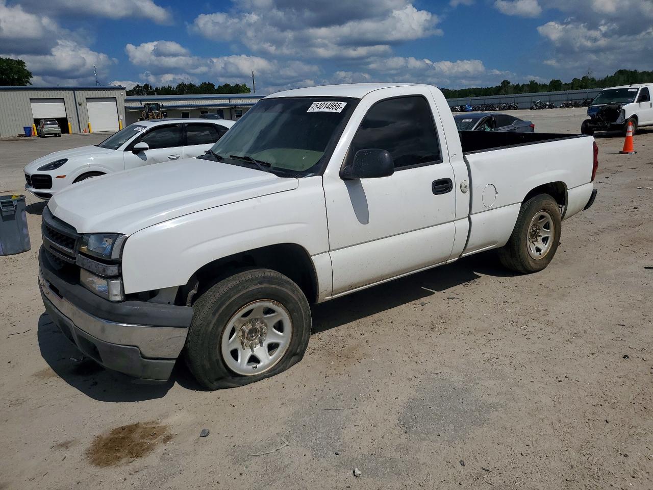 2005 Chevrolet Silverado C1500 Белый vin: 1GCEC14X75Z278441