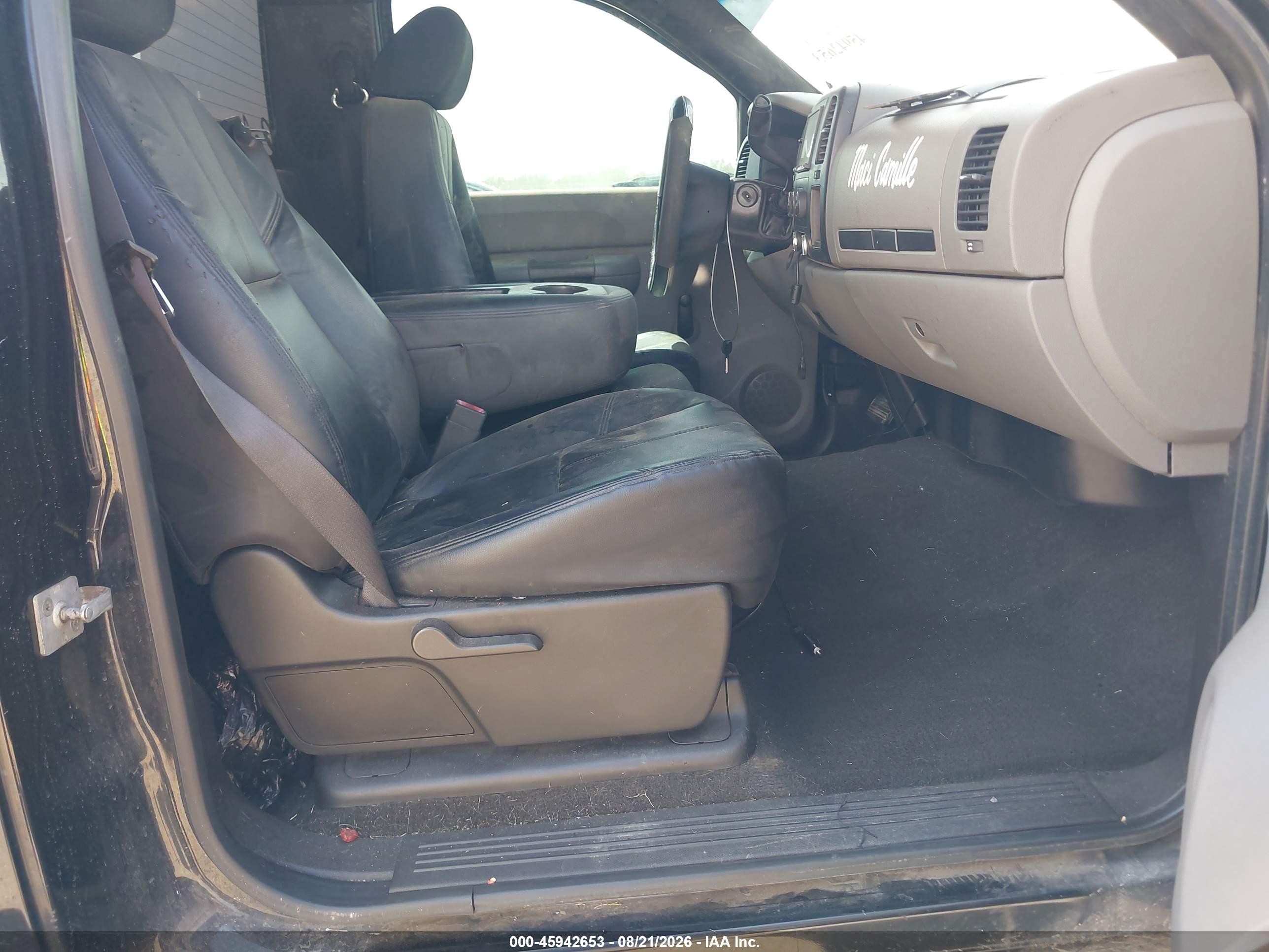 2008 Chevrolet Silverado 1500 Work Truck Black vin: 1GCEC14X78Z171152