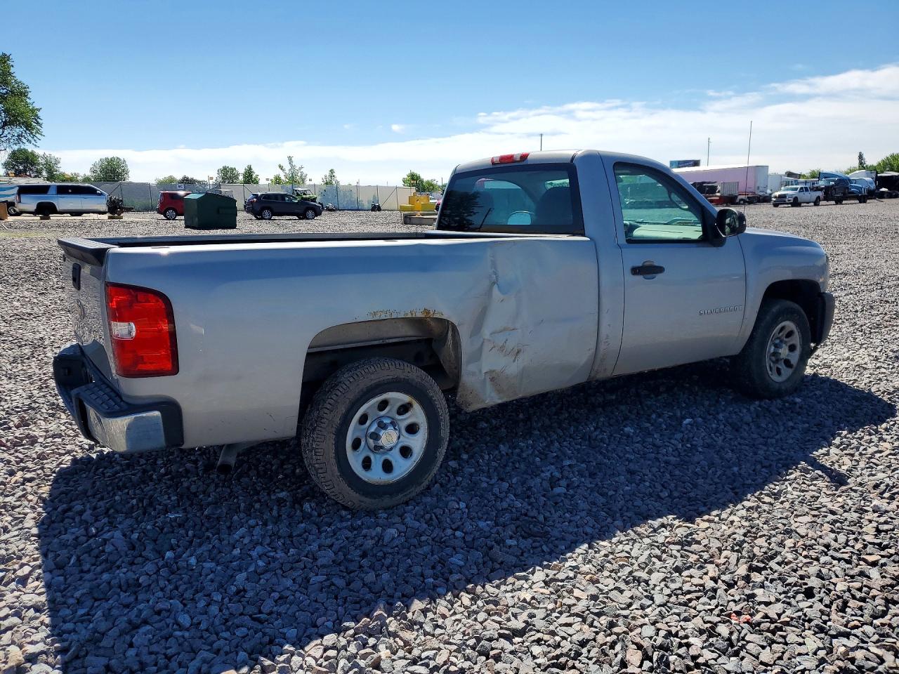 2008 Chevrolet Silverado C1500 Tan vin: 1GCEC14X78Z257979