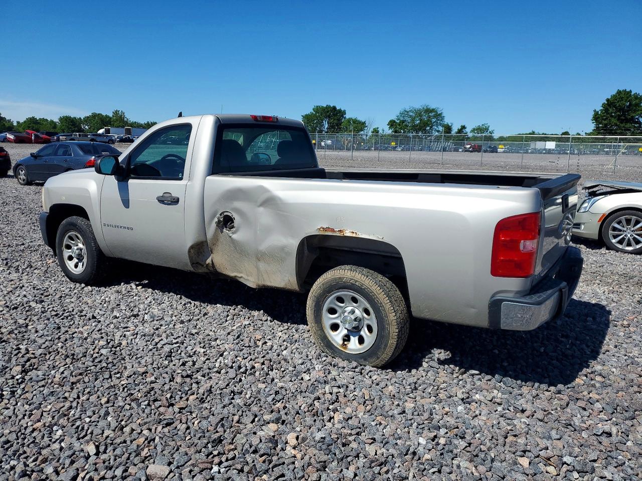 2008 Chevrolet Silverado C1500 Tan vin: 1GCEC14X78Z257979