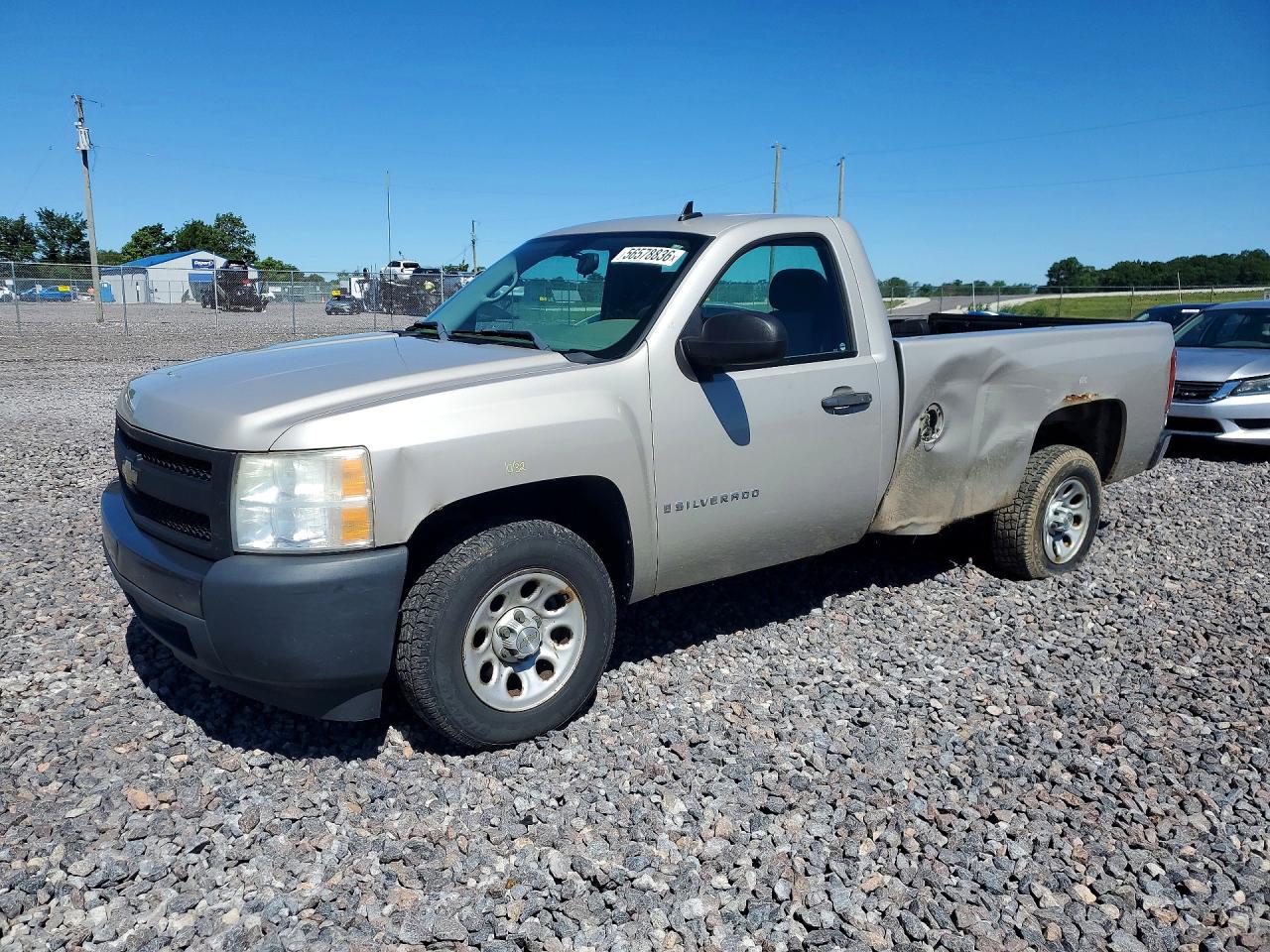 2008 Chevrolet Silverado C1500 Tan vin: 1GCEC14X78Z257979