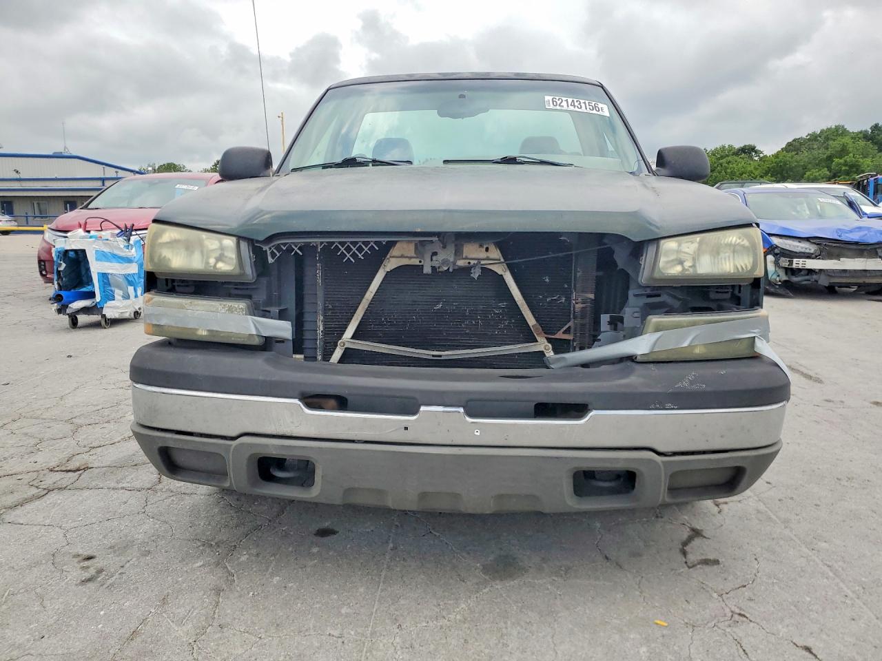 2003 Chevrolet Silverado C1500 Green vin: 1GCEC14X83Z227673