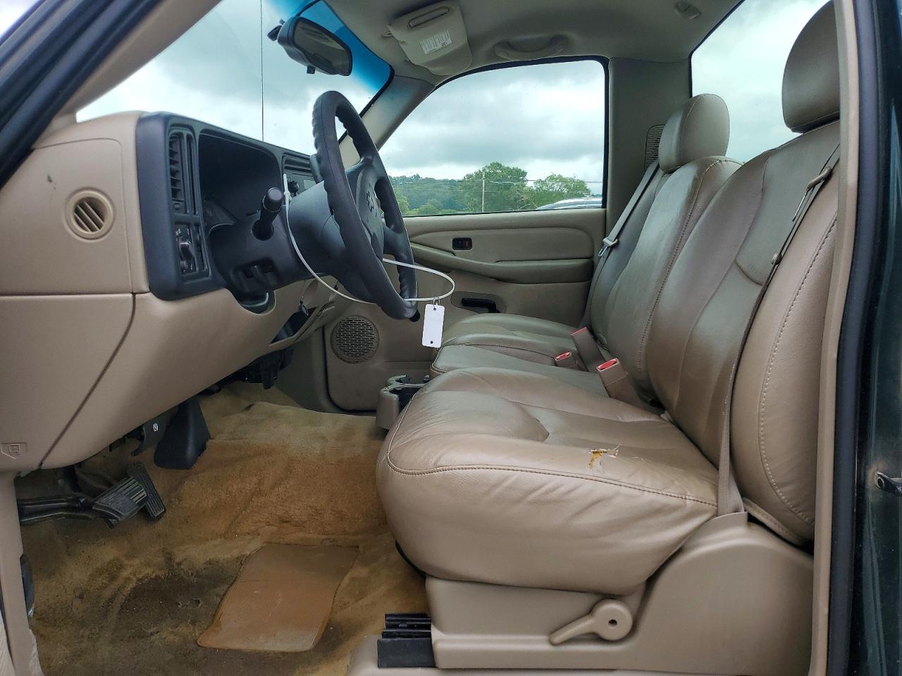 2003 Chevrolet Silverado C1500 Green vin: 1GCEC14X83Z227673