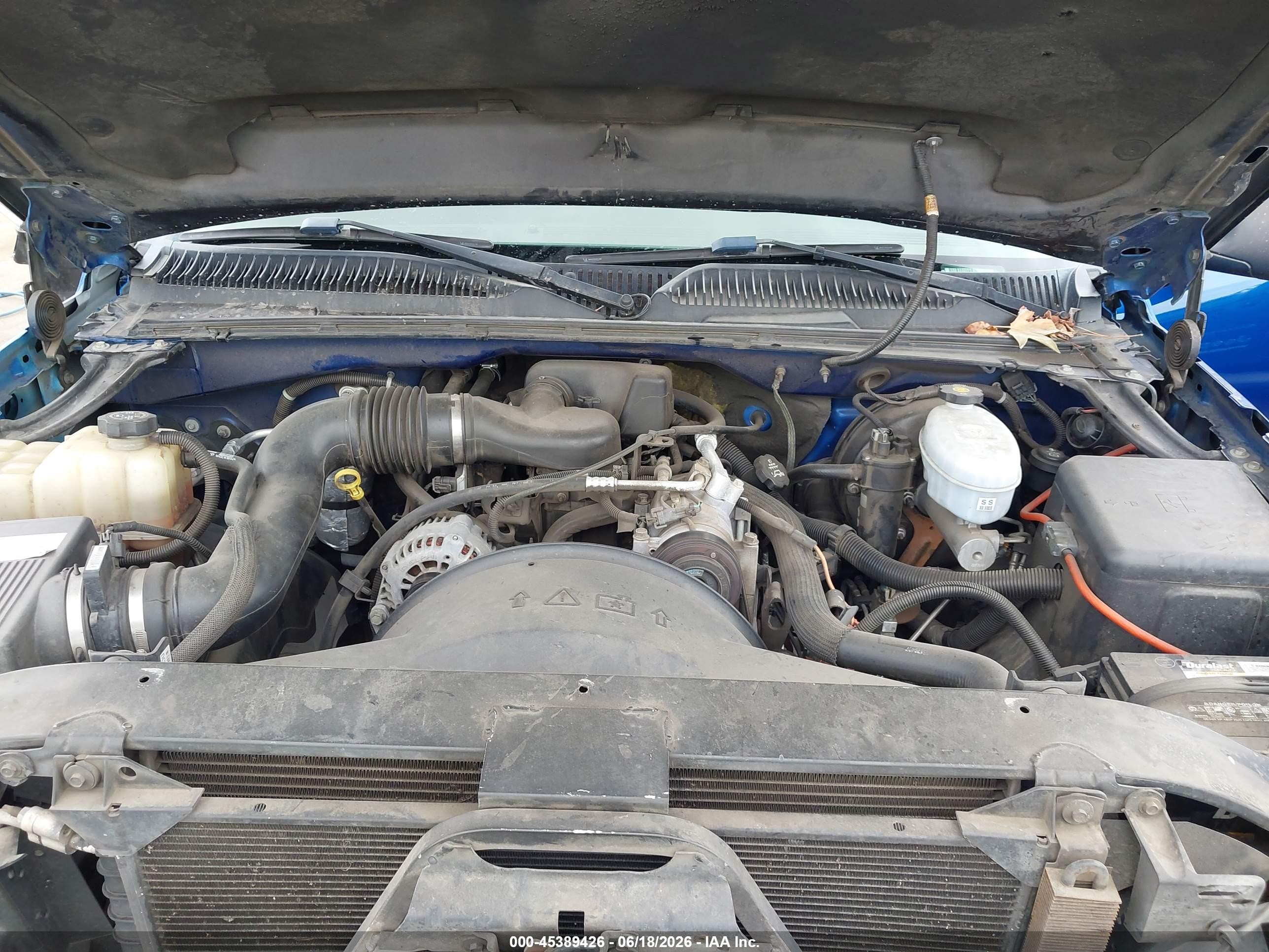 2003 Chevrolet Silverado 1500   Dark Blue vin: 1GCEC14X83Z349787