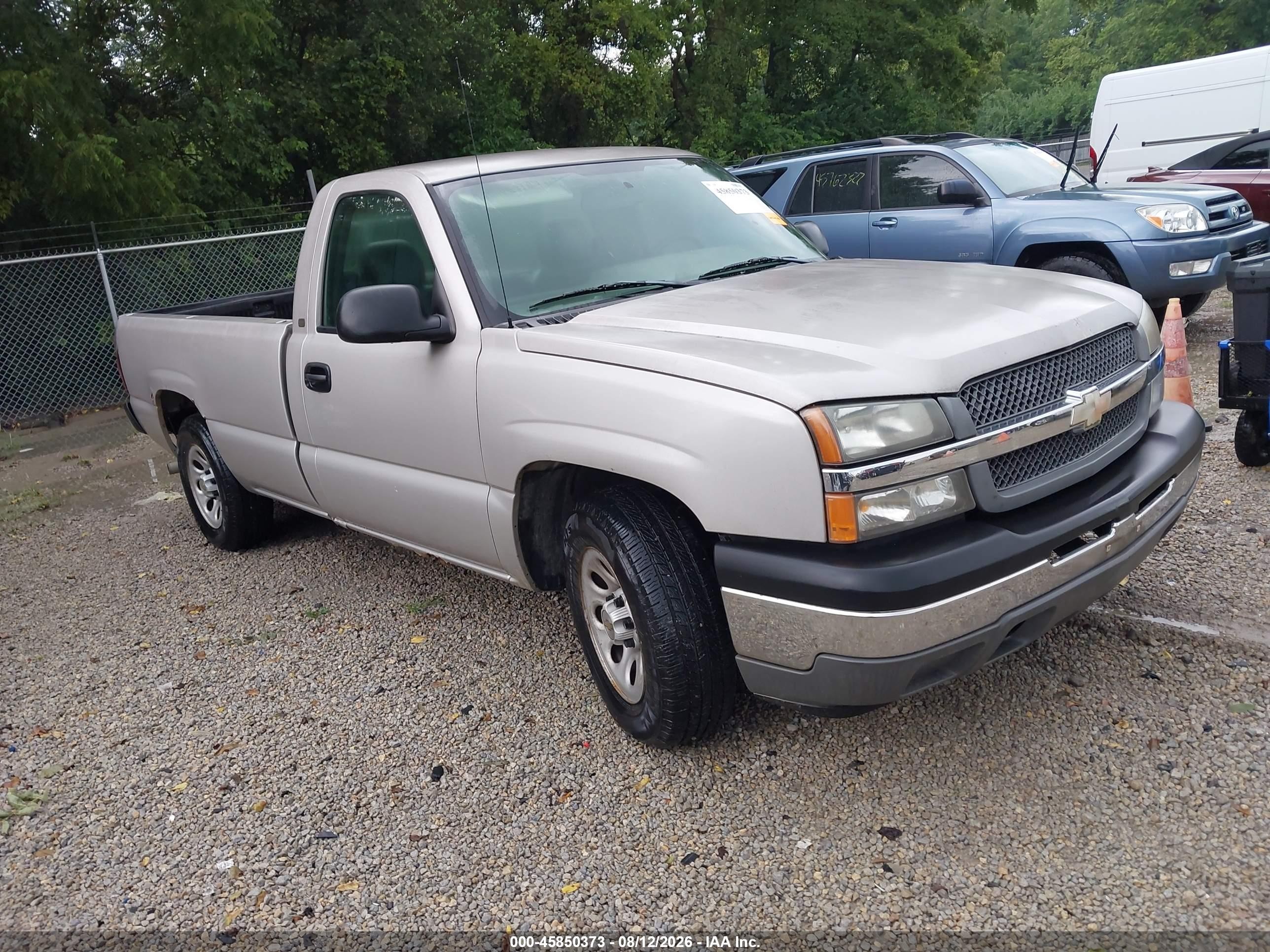 2005 Chevrolet Silverado 1500 Work Truck Tan vin: 1GCEC14X85Z228602