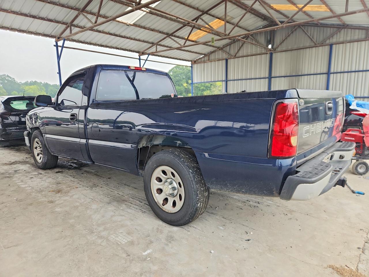 2007 Chevrolet Silverado C1500 Classic Синий vin: 1GCEC14X87Z132410