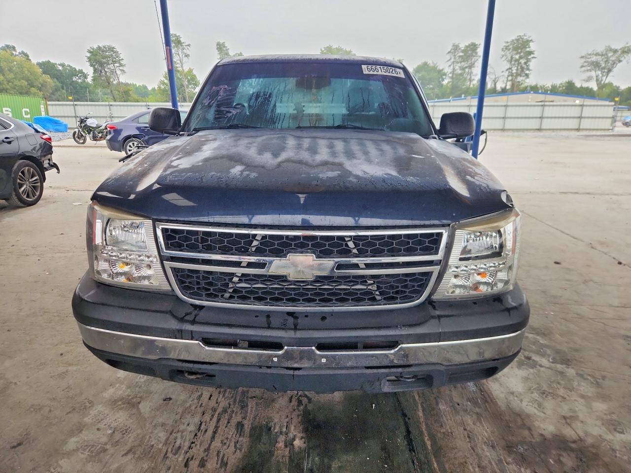 2007 Chevrolet Silverado C1500 Classic Синий vin: 1GCEC14X87Z132410