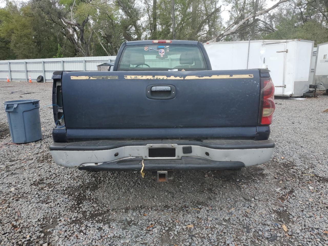 2007 Chevrolet Silverado C1500 Classic Blue vin: 1GCEC14X87Z142810