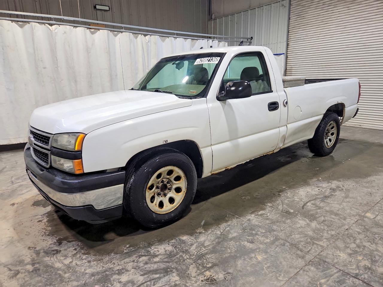 2007 Chevrolet Silverado C1500 Classic Белый vin: 1GCEC14X87Z148798