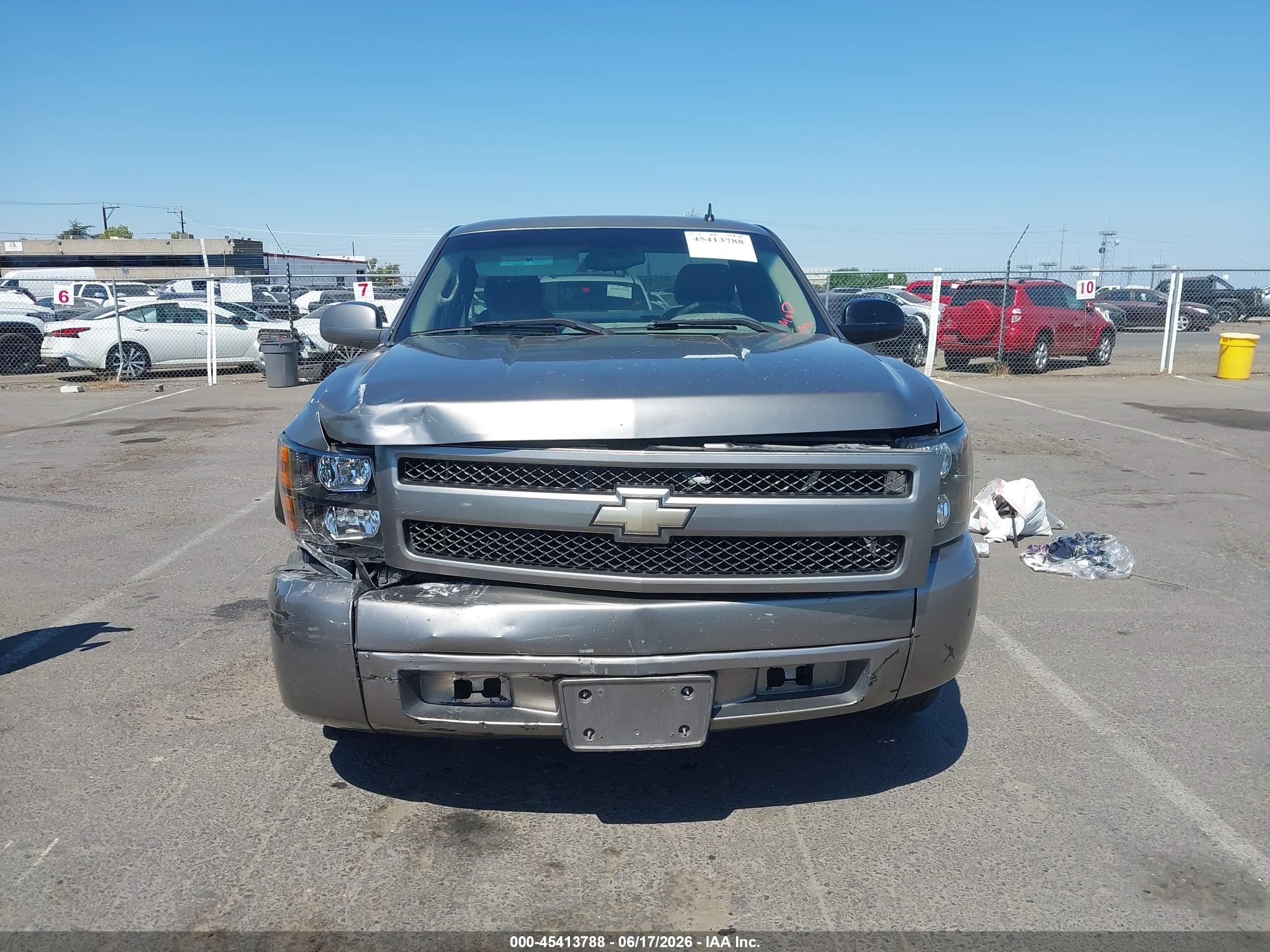 2008 Chevrolet Silverado 1500 Work Truck Gray vin: 1GCEC14X88Z115401