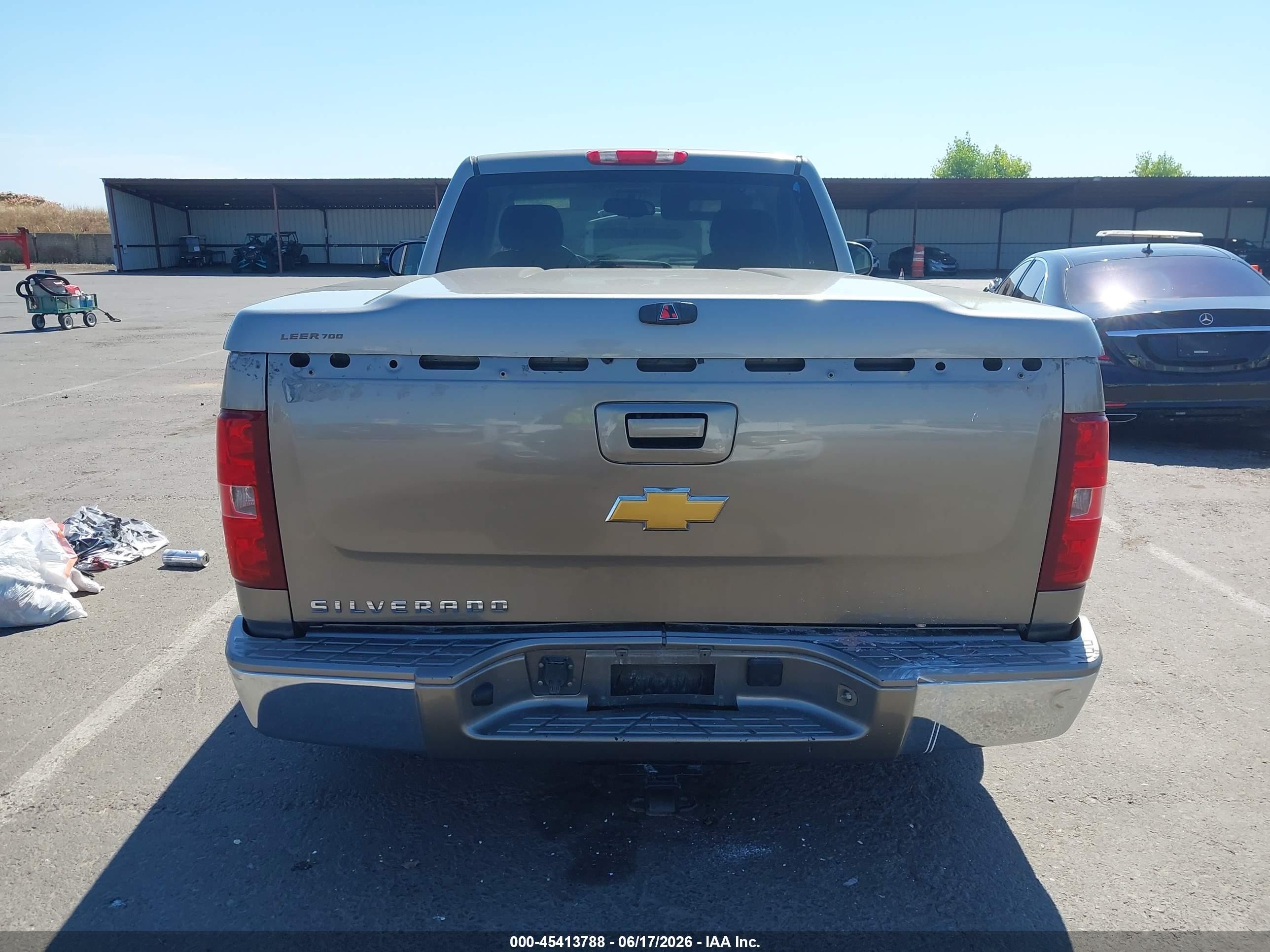 2008 Chevrolet Silverado 1500 Work Truck Gray vin: 1GCEC14X88Z115401