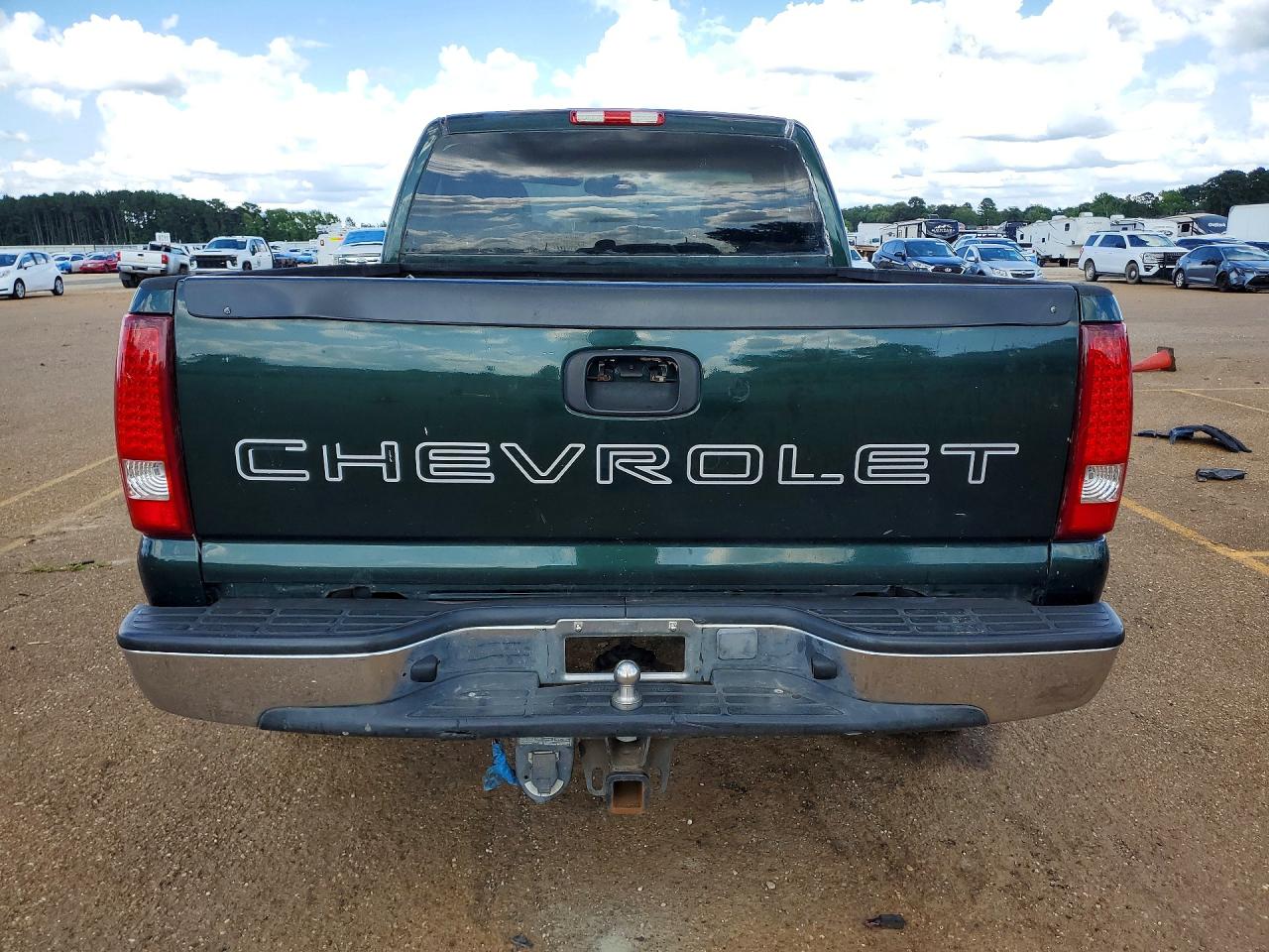 2003 Chevrolet Silverado C1500 Green vin: 1GCEC14X93Z359843