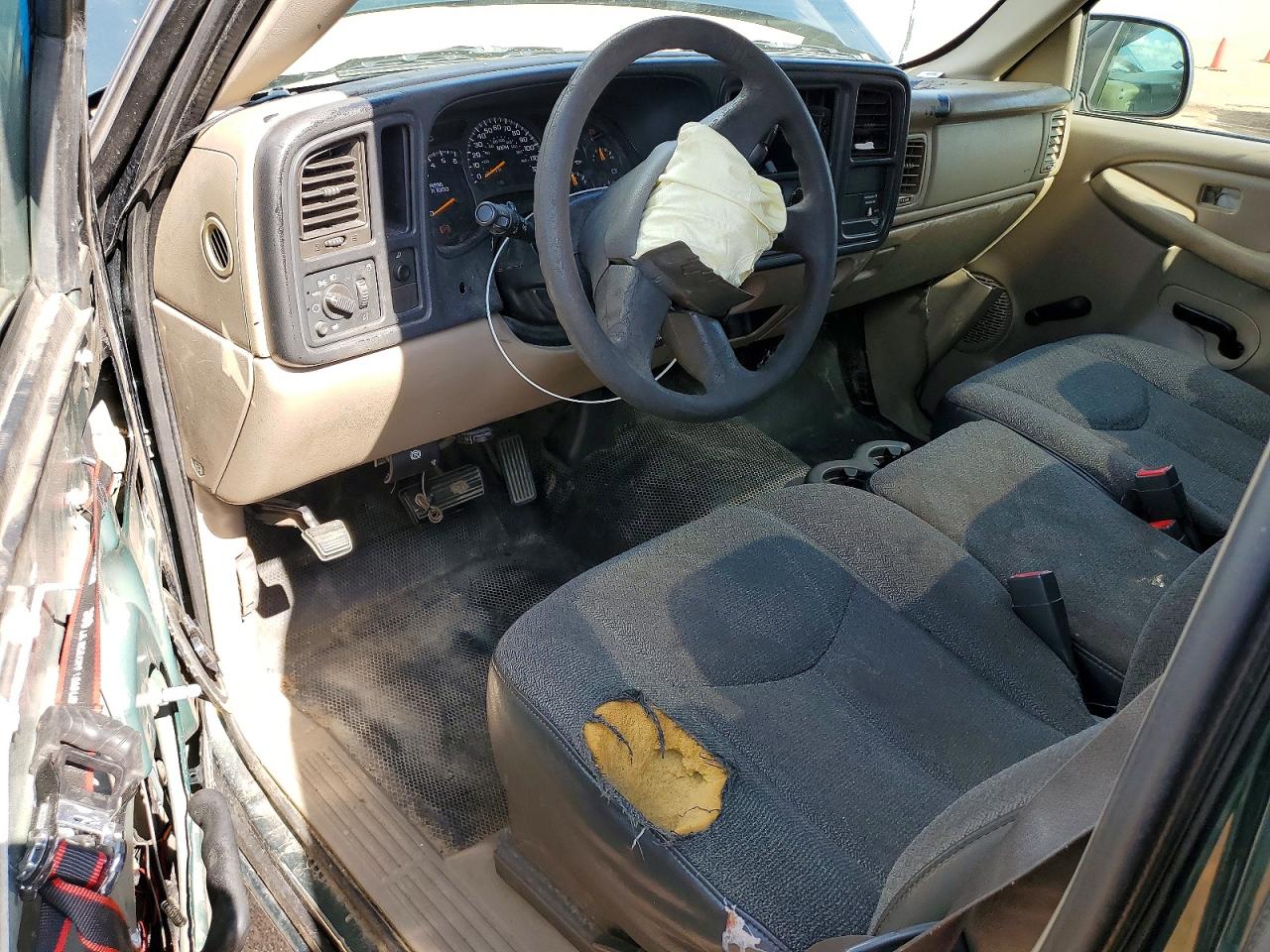 2003 Chevrolet Silverado C1500 Green vin: 1GCEC14X93Z359843