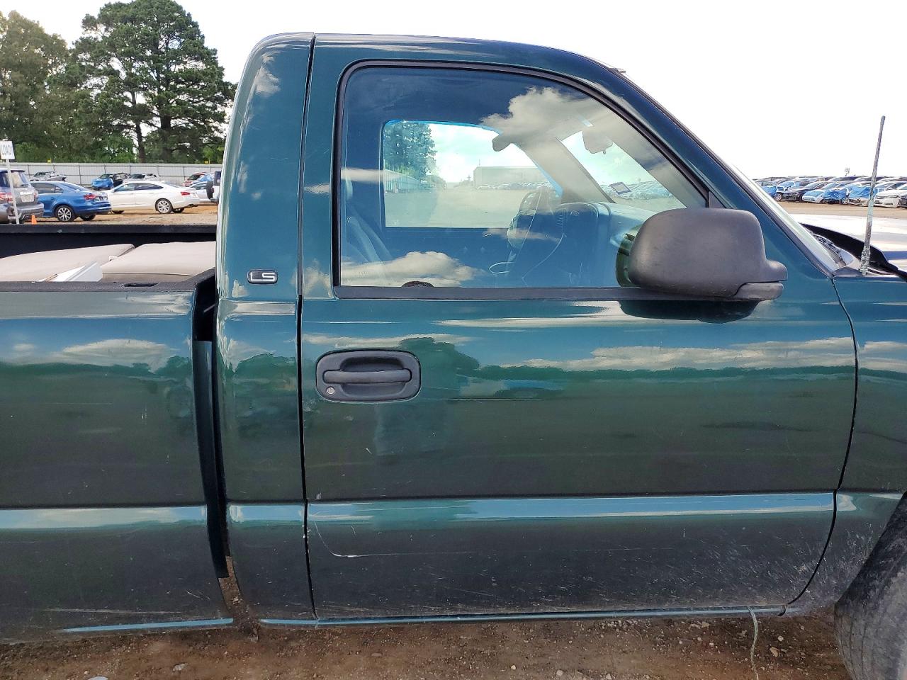 2003 Chevrolet Silverado C1500 Green vin: 1GCEC14X93Z359843