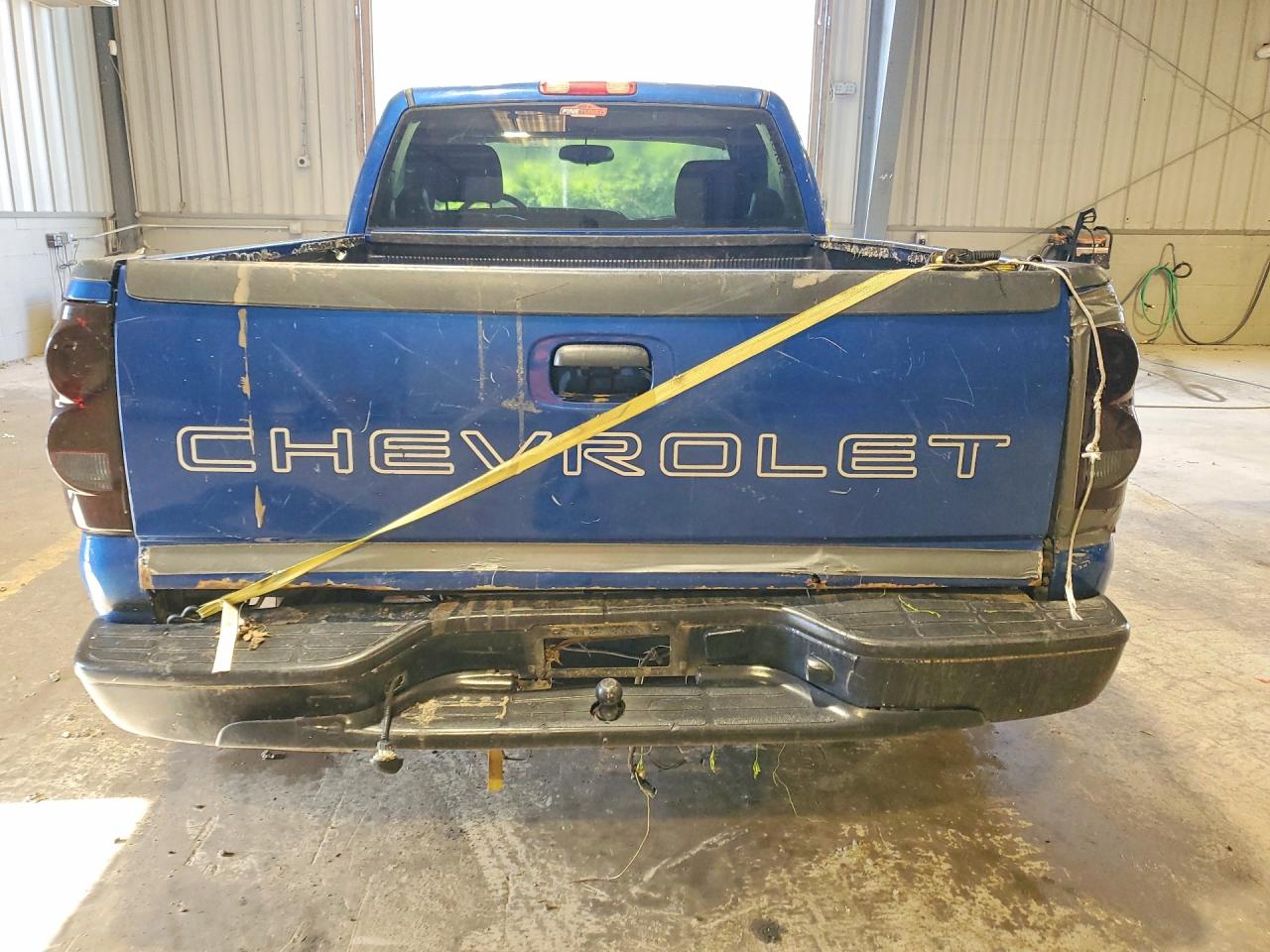 2004 Chevrolet Silverado C1500 Blue vin: 1GCEC14X94Z117779
