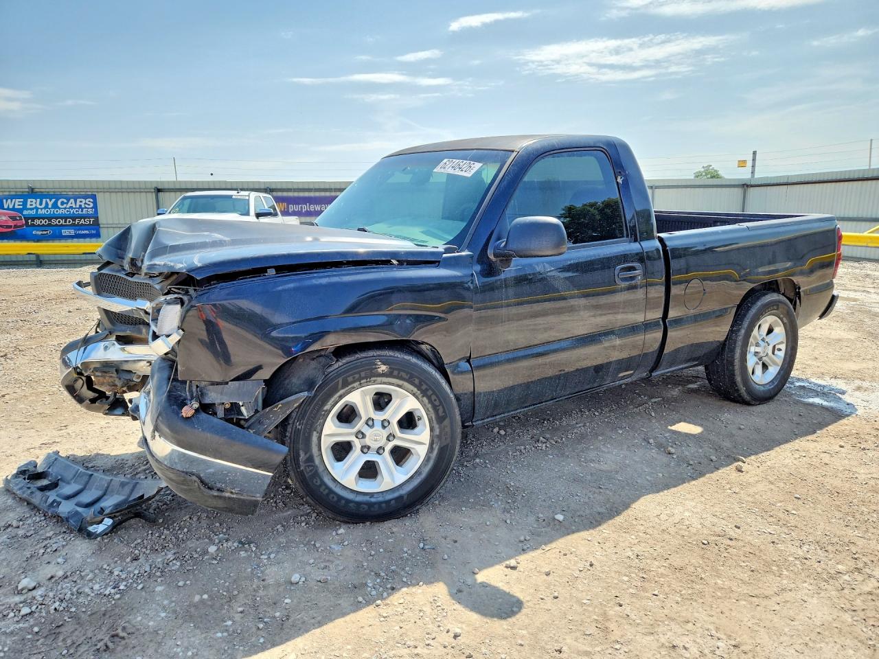 2004 Chevrolet Silverado C1500 Black vin: 1GCEC14X94Z256679