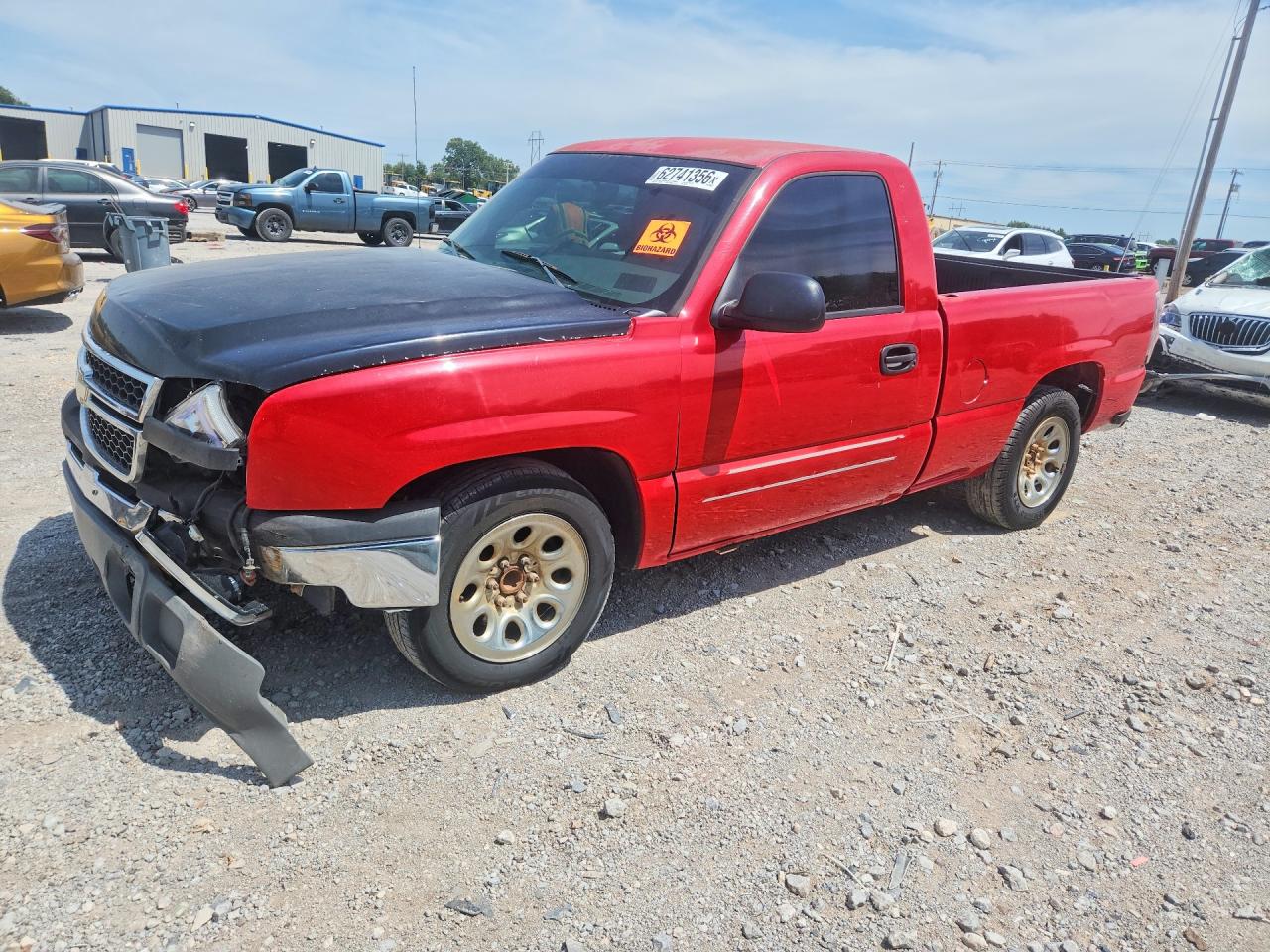 2005 Chevrolet Silverado C1500 Red vin: 1GCEC14X95Z293295