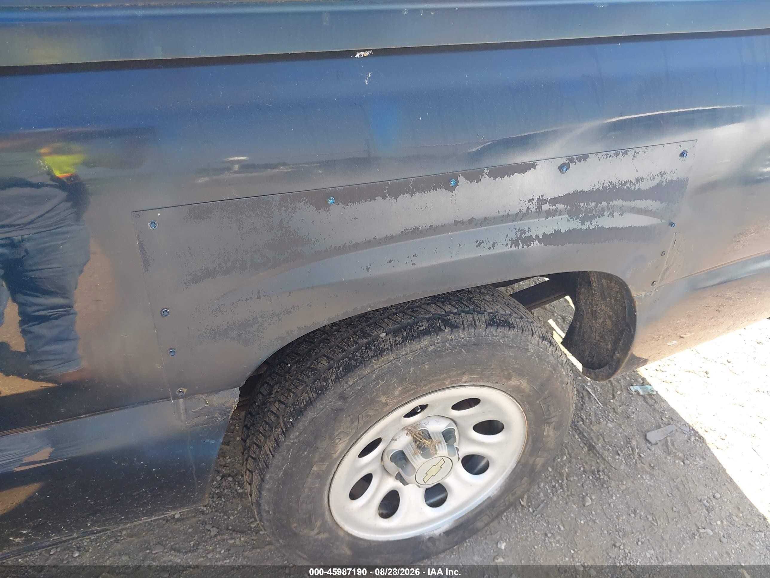 2005 Chevrolet Silverado 1500 Work Truck Blue vin: 1GCEC14X95Z332743