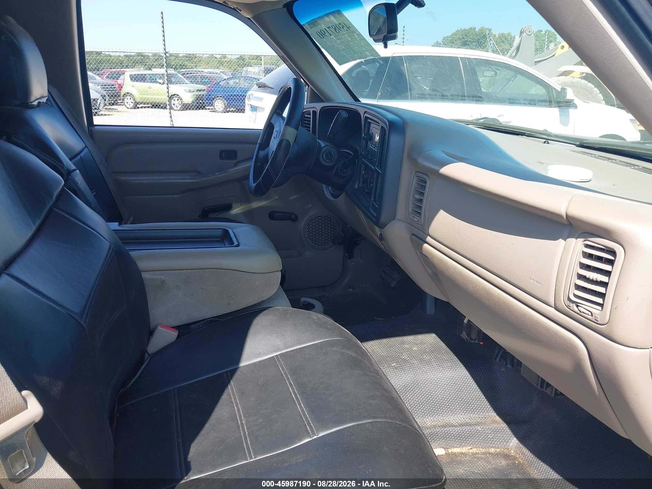 2005 Chevrolet Silverado 1500 Work Truck Blue vin: 1GCEC14X95Z332743