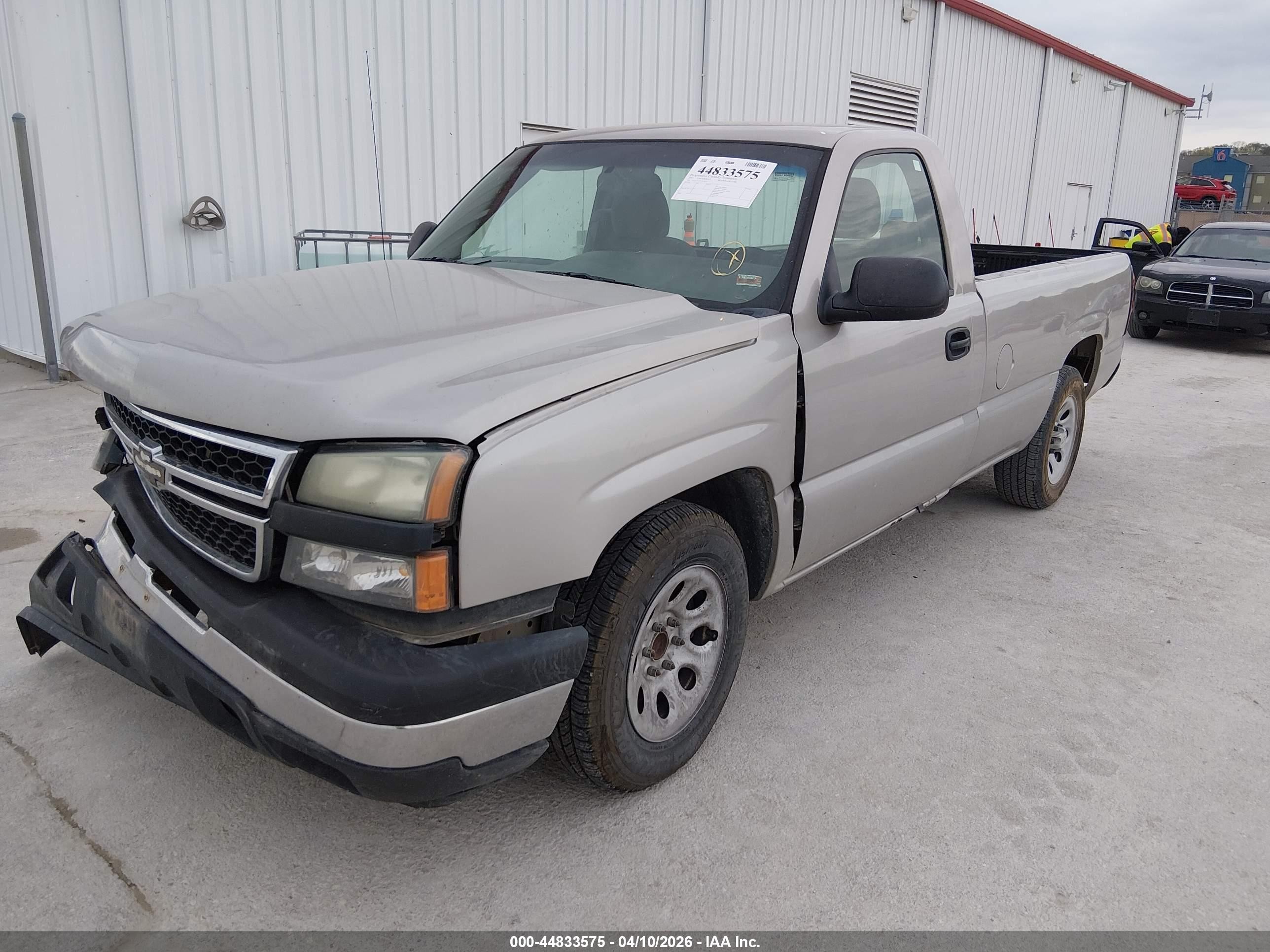 2007 Chevrolet Silverado 1500 Classic Work Truck Gray vin: 1GCEC14X97Z133971