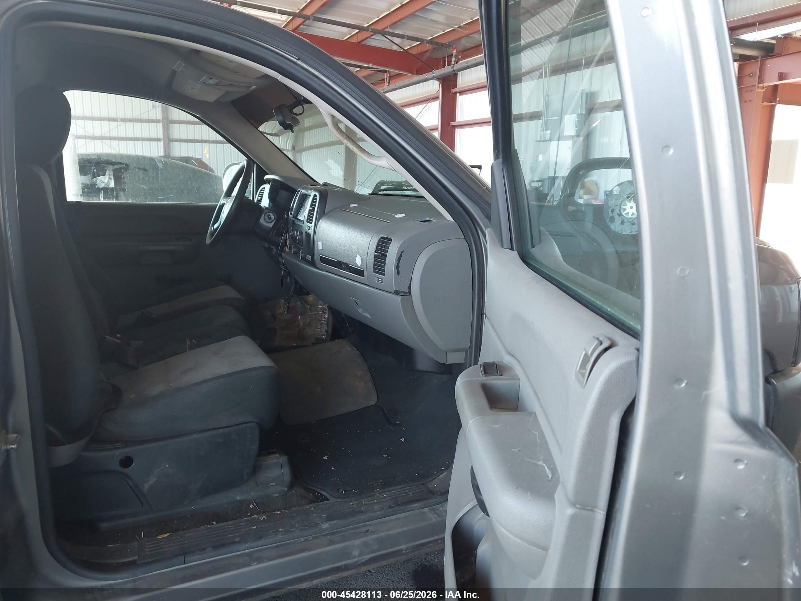 2007 Chevrolet Silverado 1500 Work Truck Gray vin: 1GCEC14X97Z613511