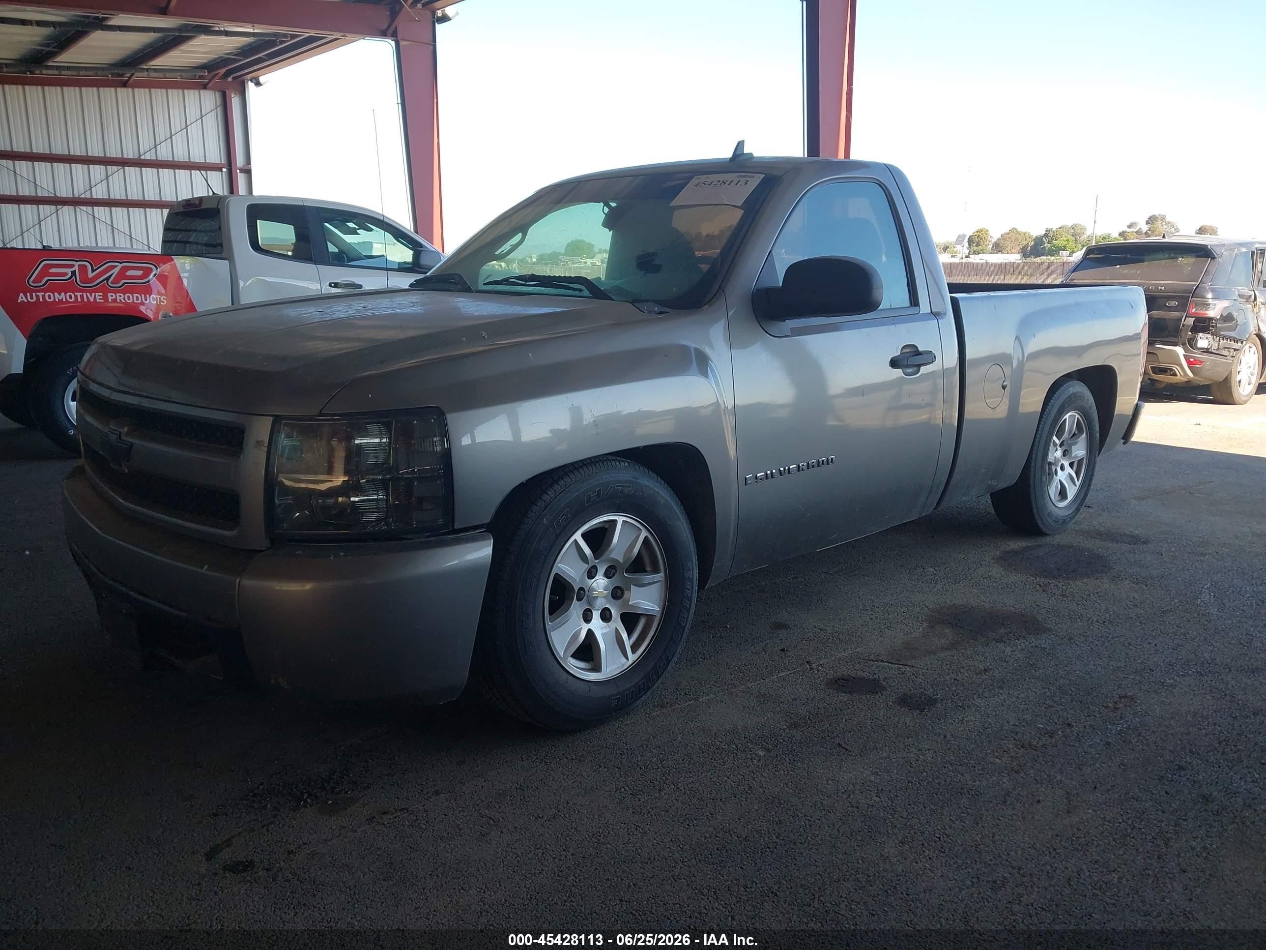 2007 Chevrolet Silverado 1500 Work Truck Gray vin: 1GCEC14X97Z613511