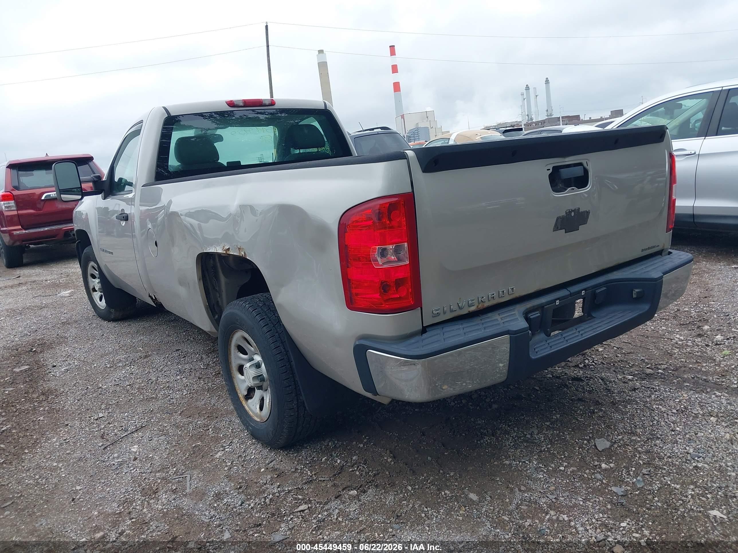 2008 Chevrolet Silverado 1500 Work Truck Pewter vin: 1GCEC14X98Z101281