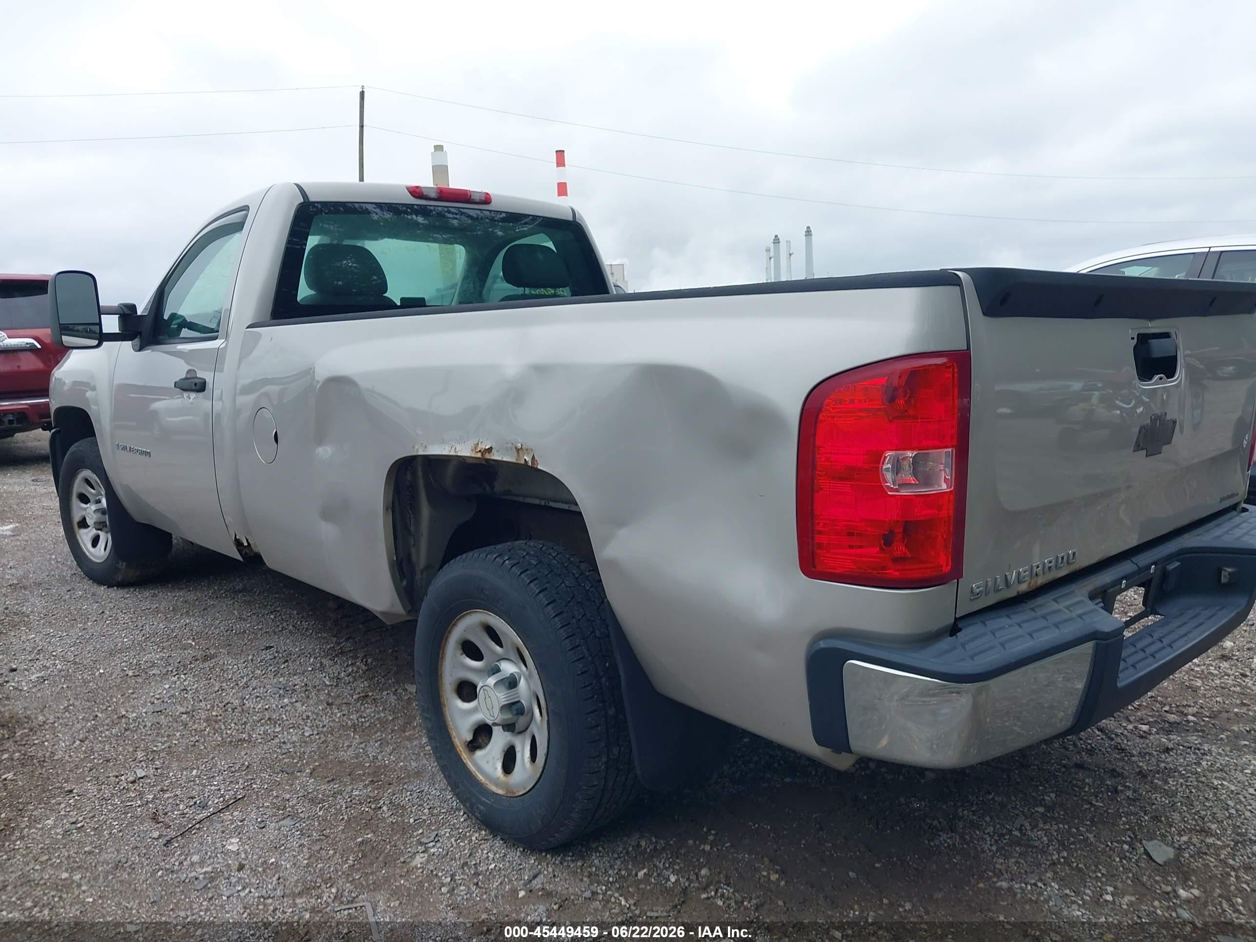 2008 Chevrolet Silverado 1500 Work Truck Pewter vin: 1GCEC14X98Z101281