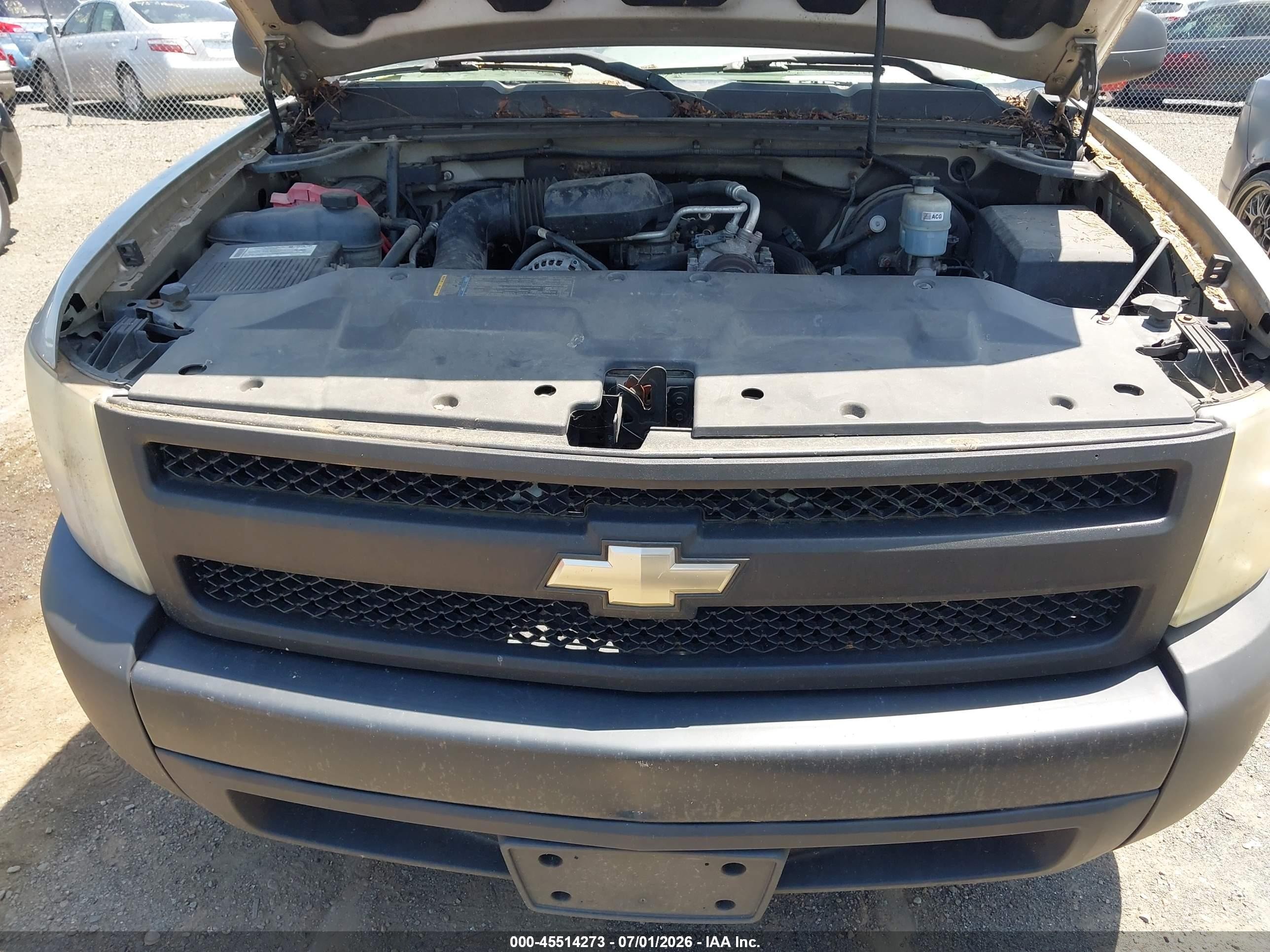 2008 Chevrolet Silverado 1500 Work Truck Champagne vin: 1GCEC14X98Z146317
