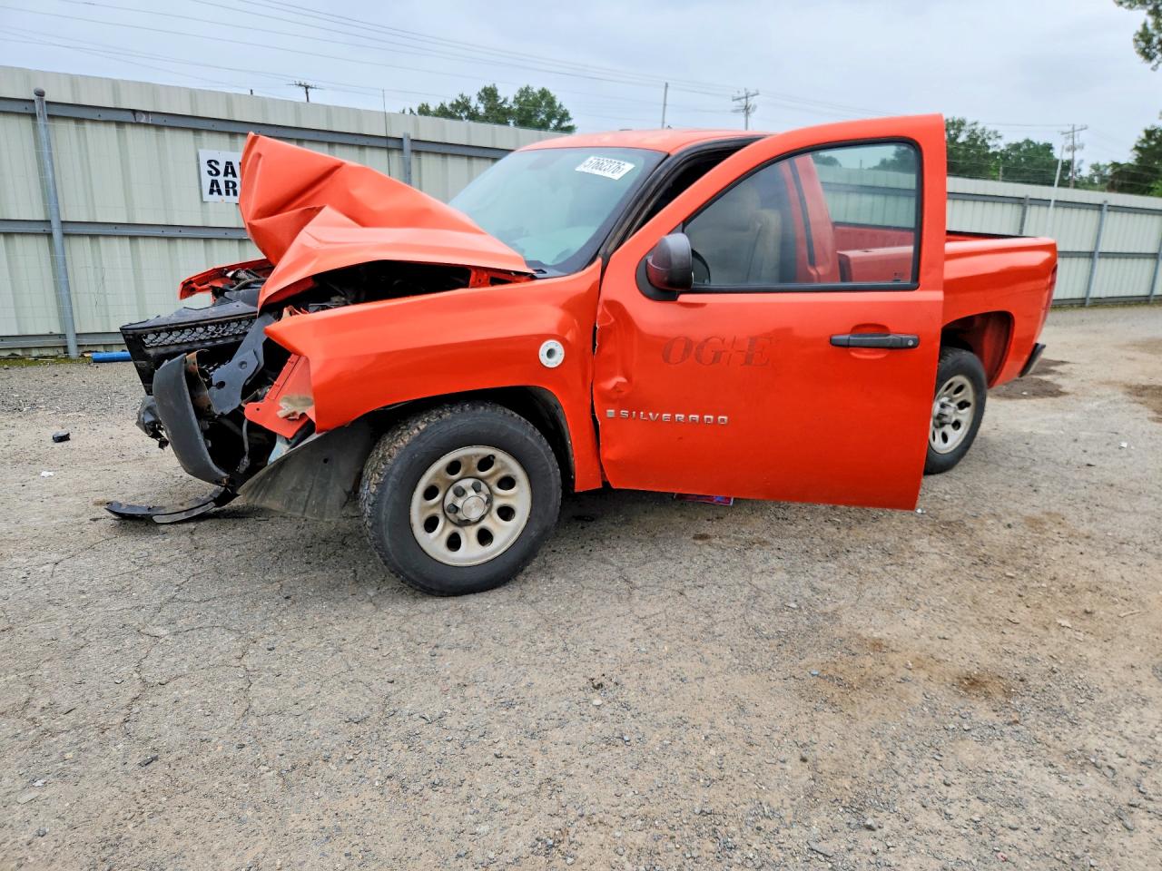 2009 Chevrolet Silverado C1500 Orange vin: 1GCEC14X99Z130989
