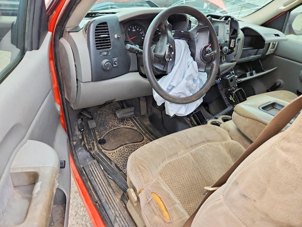 2009 Chevrolet Silverado C1500 Orange vin: 1GCEC14X99Z130989