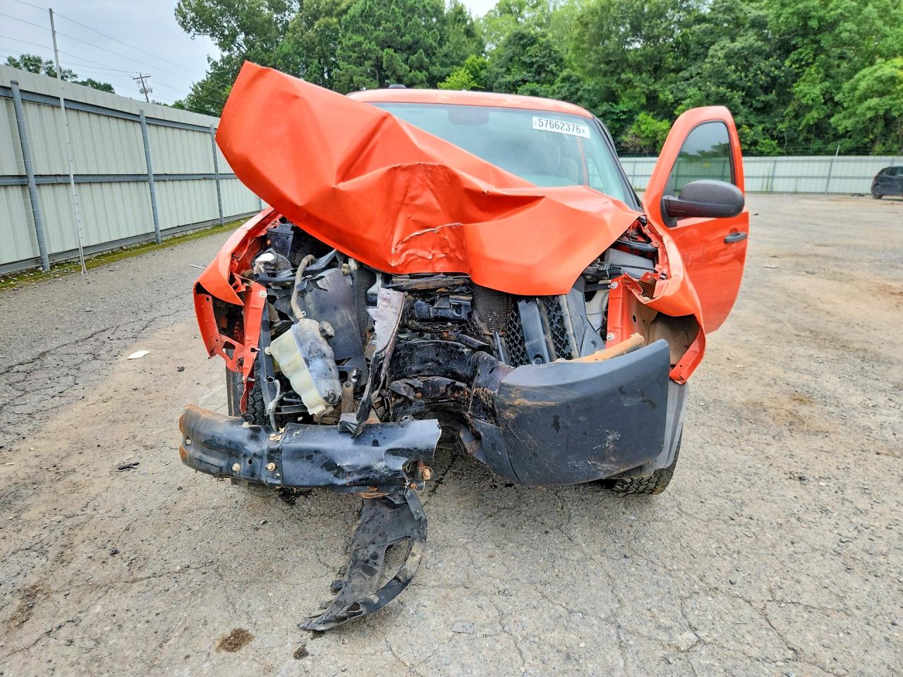 2009 Chevrolet Silverado C1500 Orange vin: 1GCEC14X99Z130989