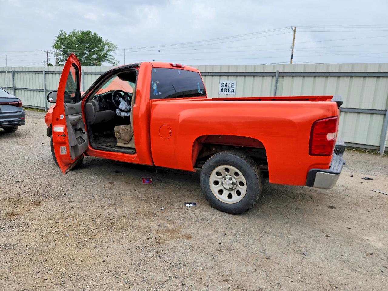 2009 Chevrolet Silverado C1500 Orange vin: 1GCEC14X99Z130989