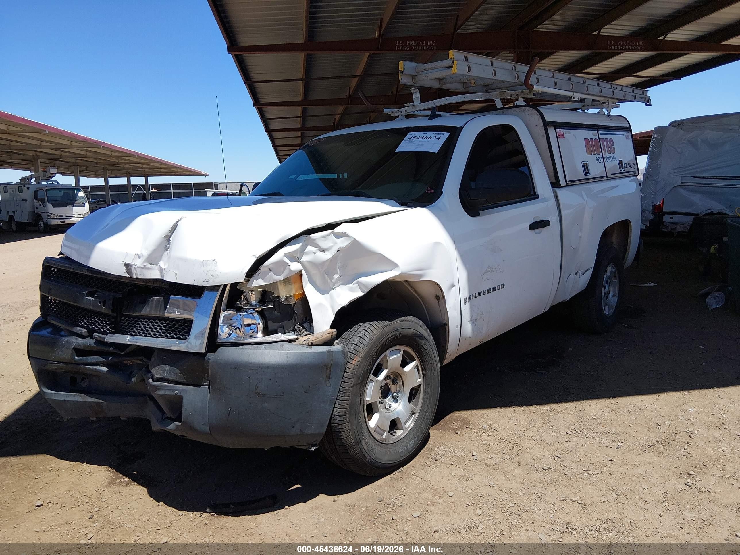 2009 Chevrolet Silverado 1500 Work Truck White vin: 1GCEC14X99Z180601