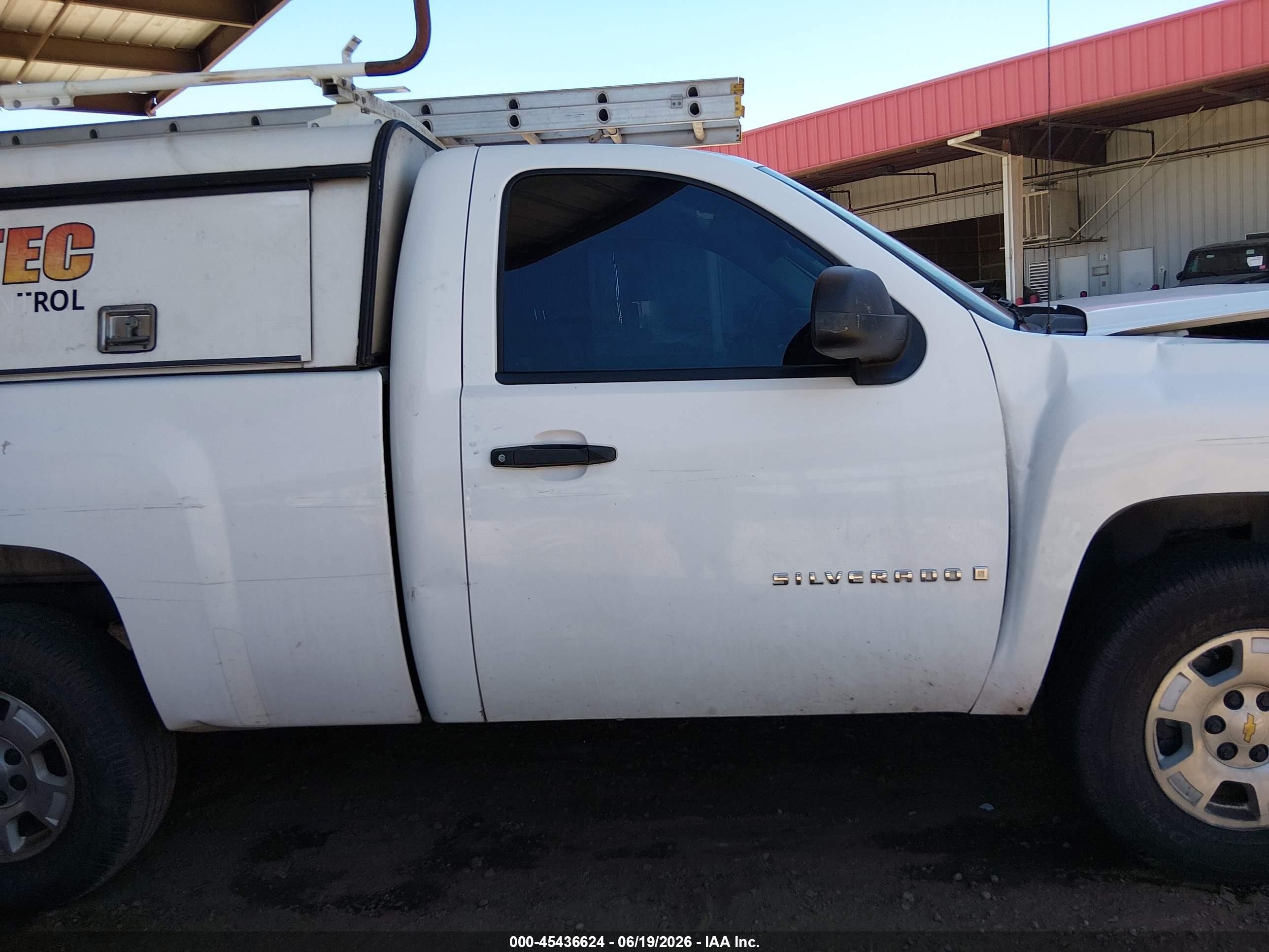 2009 Chevrolet Silverado 1500 Work Truck White vin: 1GCEC14X99Z180601