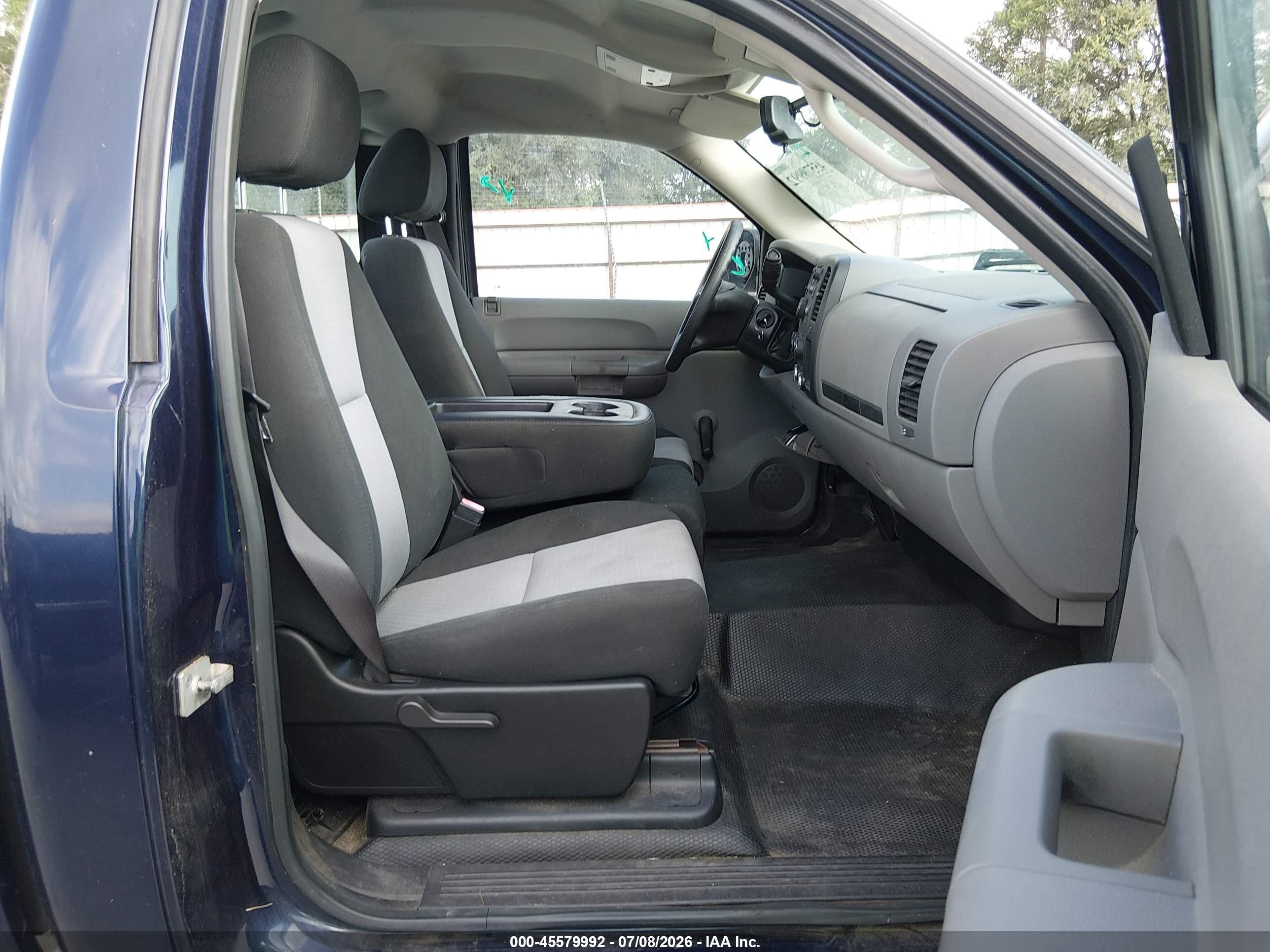 2009 Chevrolet Silverado 1500 Work Truck Dark Blue vin: 1GCEC14X99Z217727