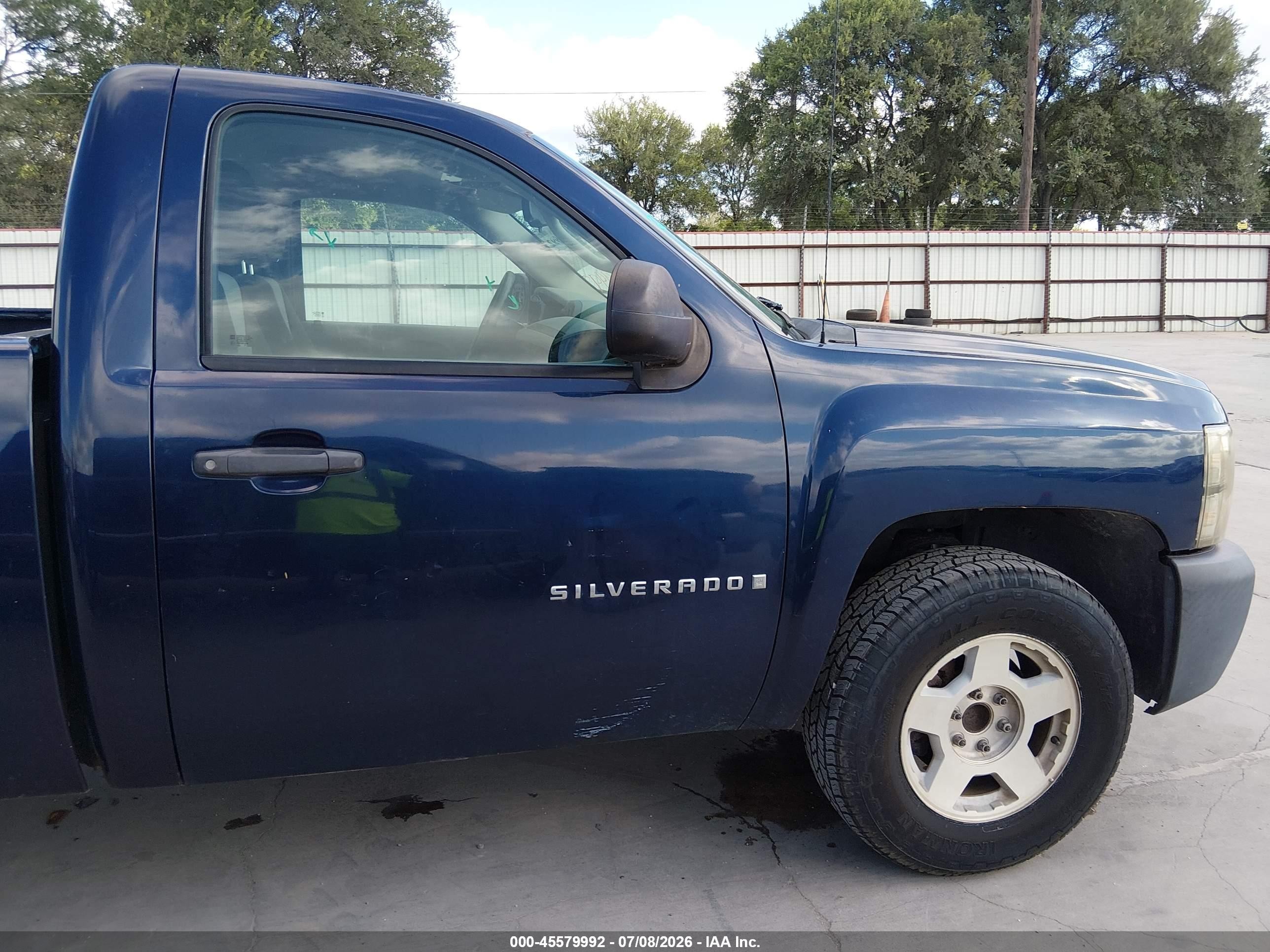 2009 Chevrolet Silverado 1500 Work Truck Dark Blue vin: 1GCEC14X99Z217727