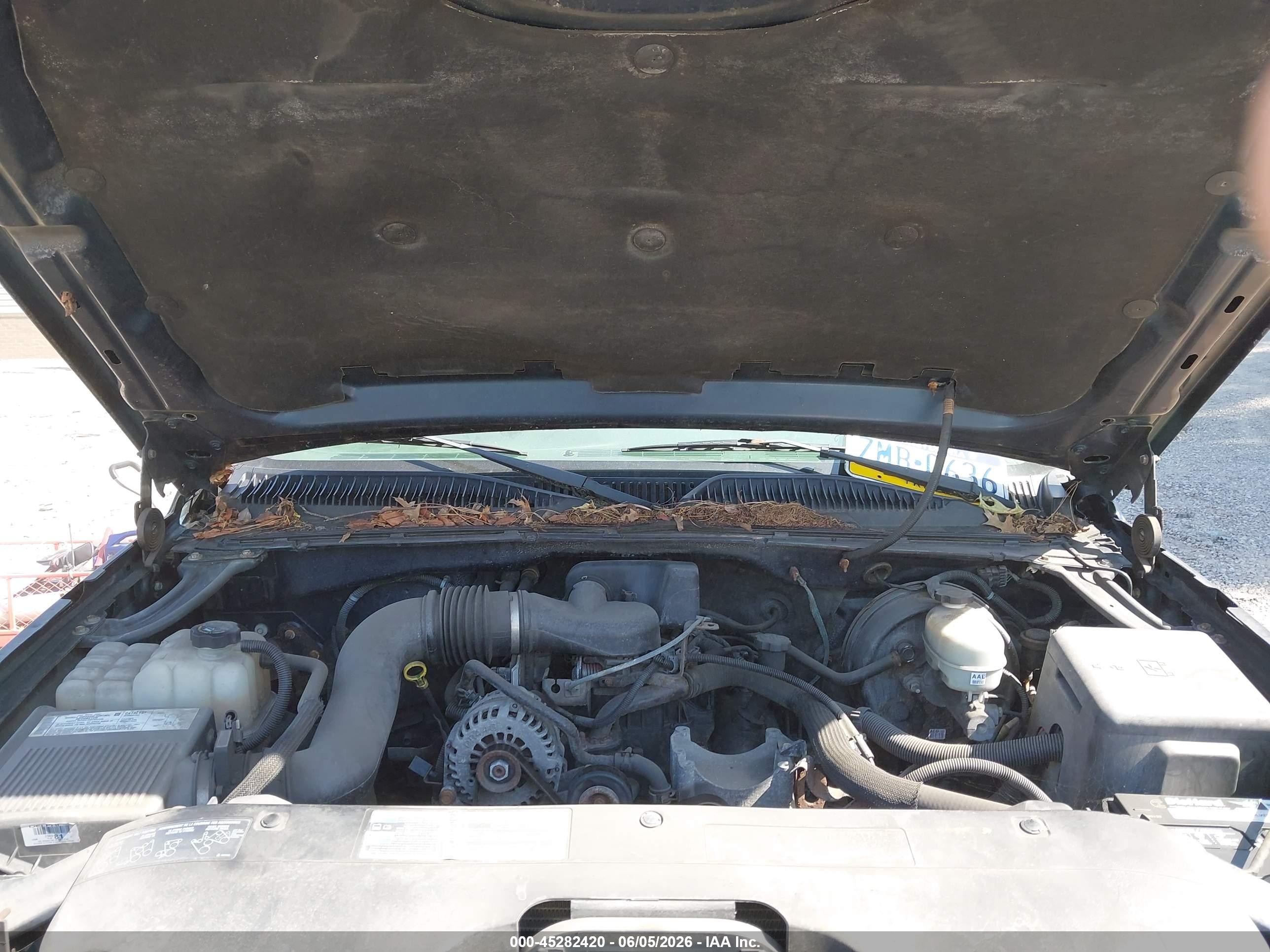 2005 Chevrolet Silverado 1500 Work Truck Blue vin: 1GCEC14XX5Z138755