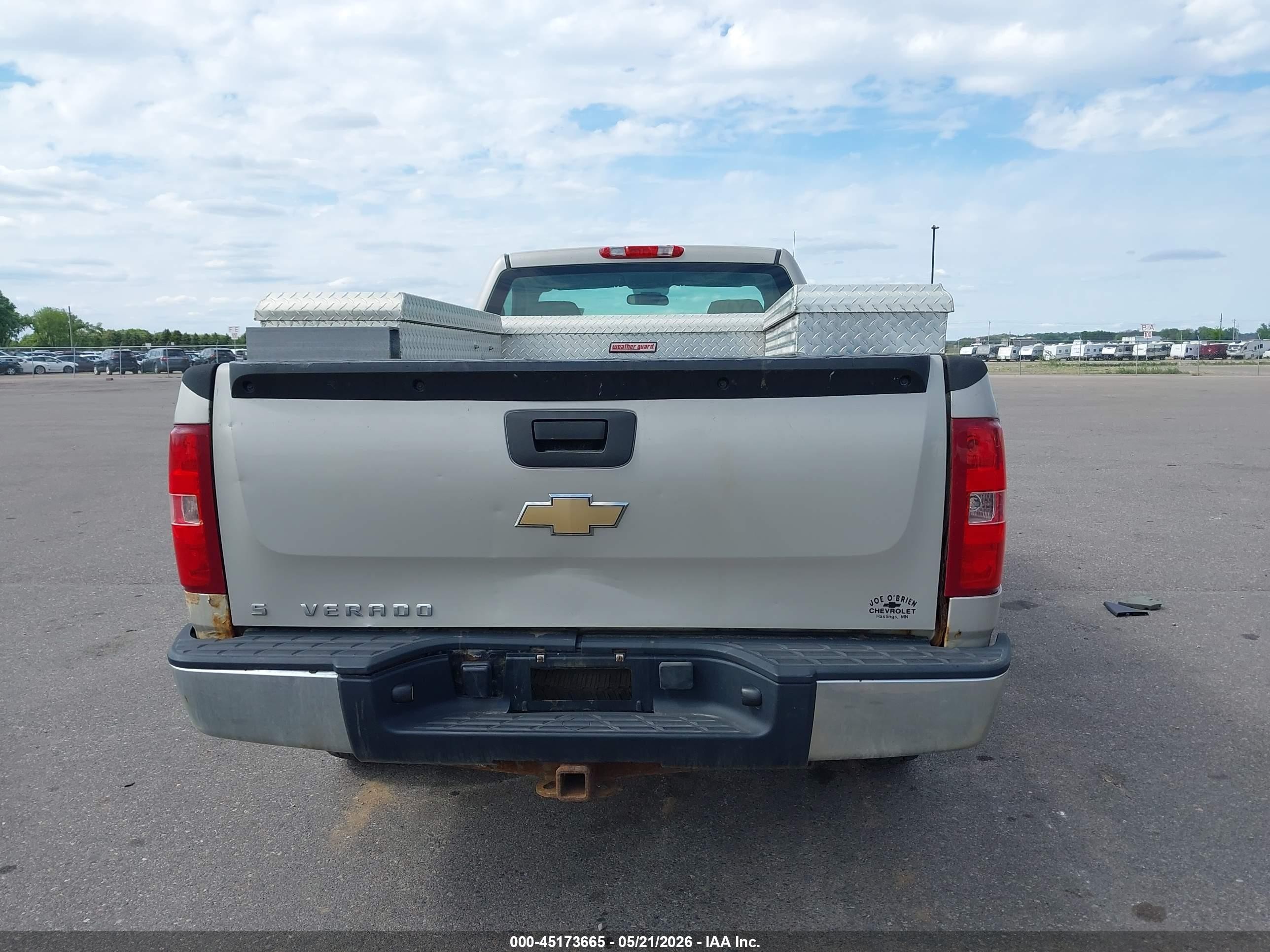 2007 Chevrolet Silverado 1500 Work Truck Gold vin: 1GCEC14XX7Z630530